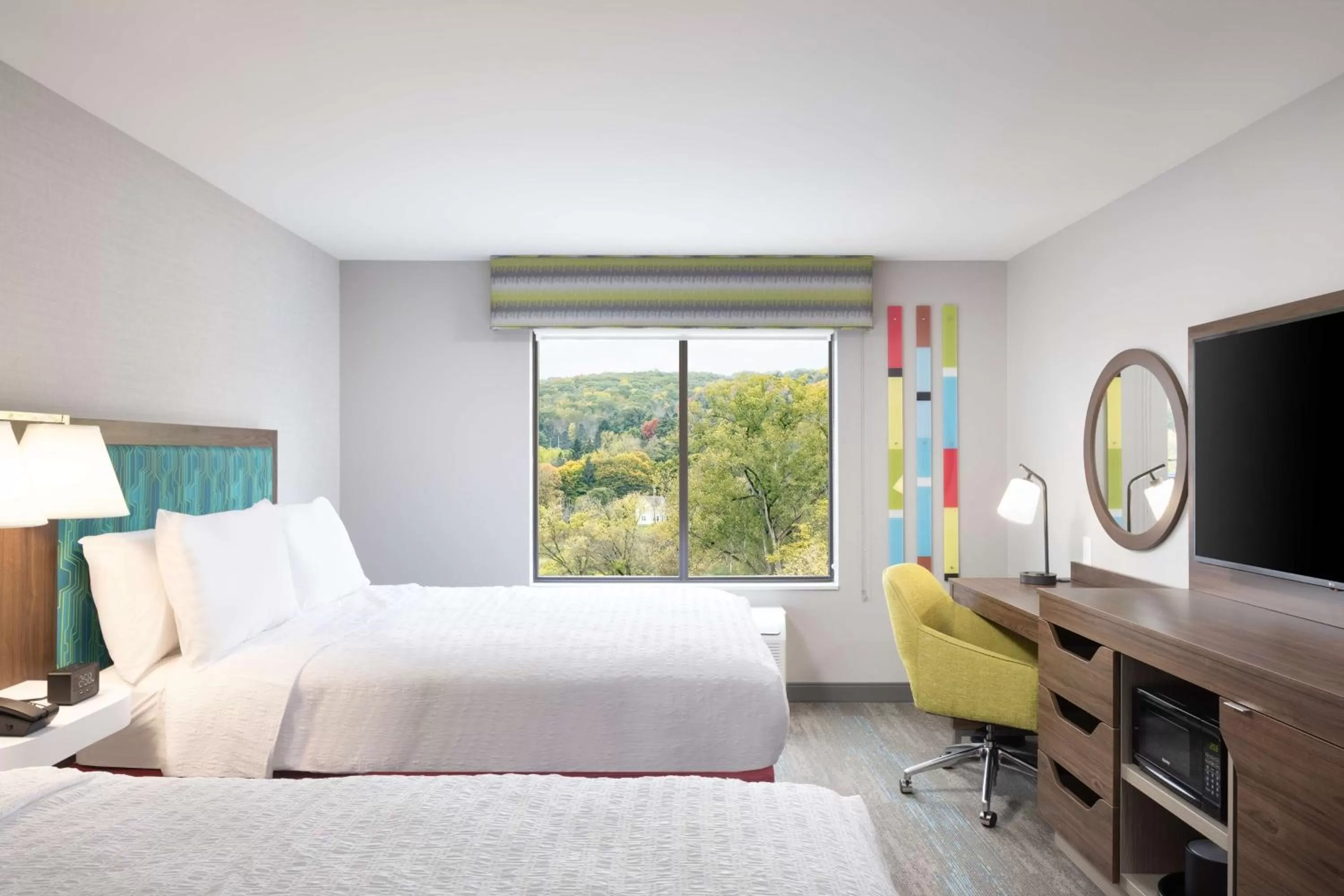 Bedroom, Bed in Hampton Inn Hornell