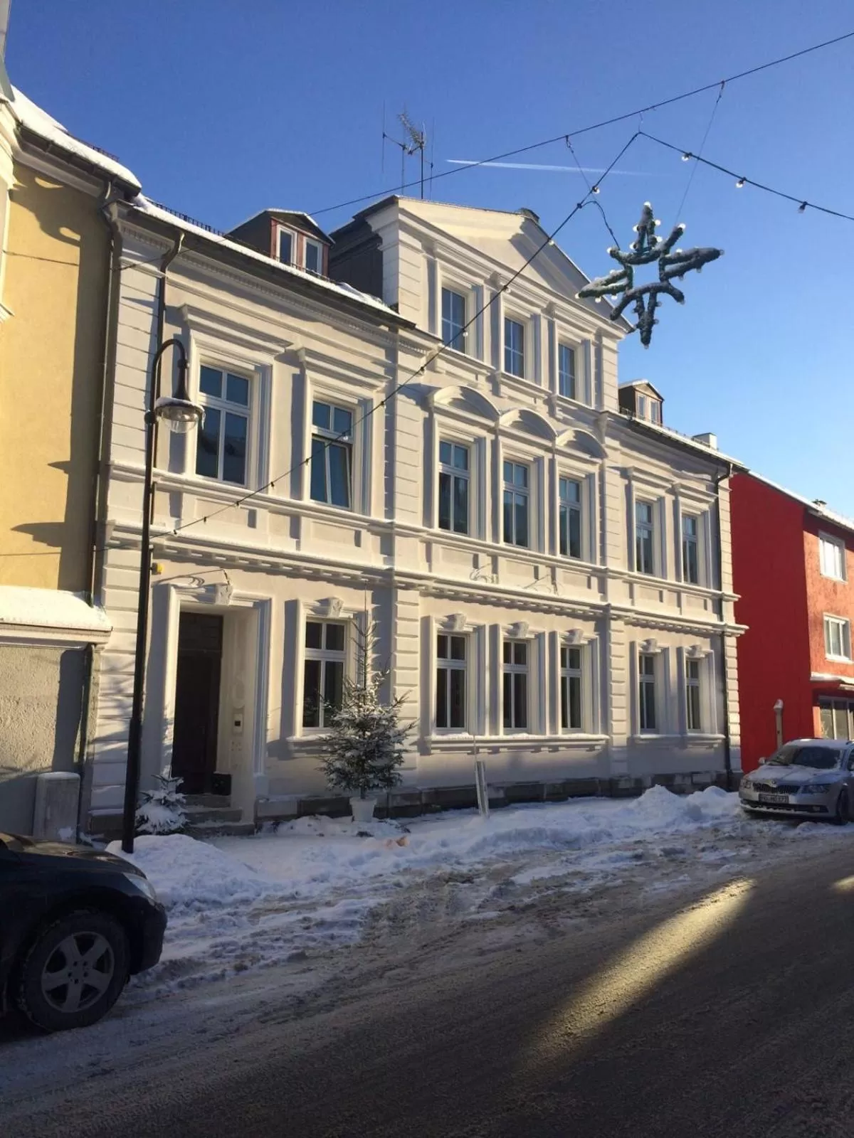 Facade/entrance in Villa Weiss
