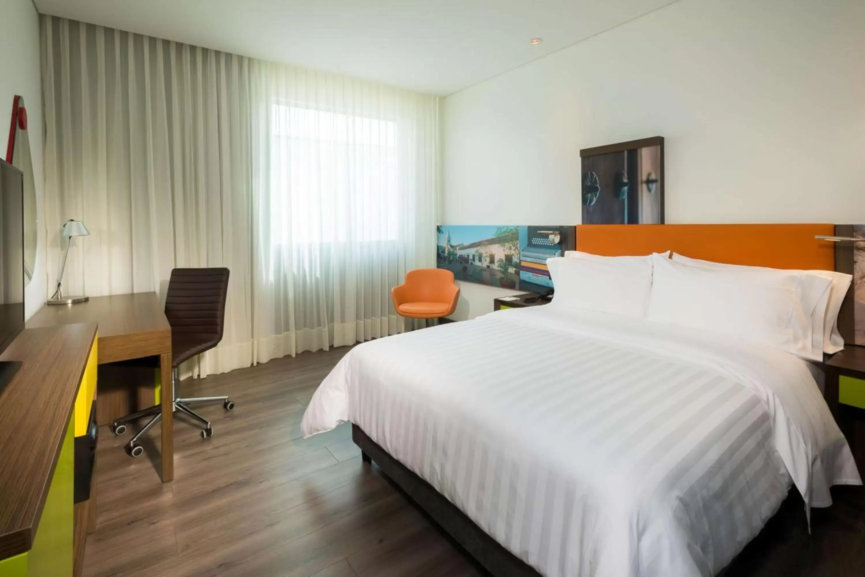 Queen Room in Hampton By Hilton Valledupar Queen Room in Hampton By Hilton Valledupar