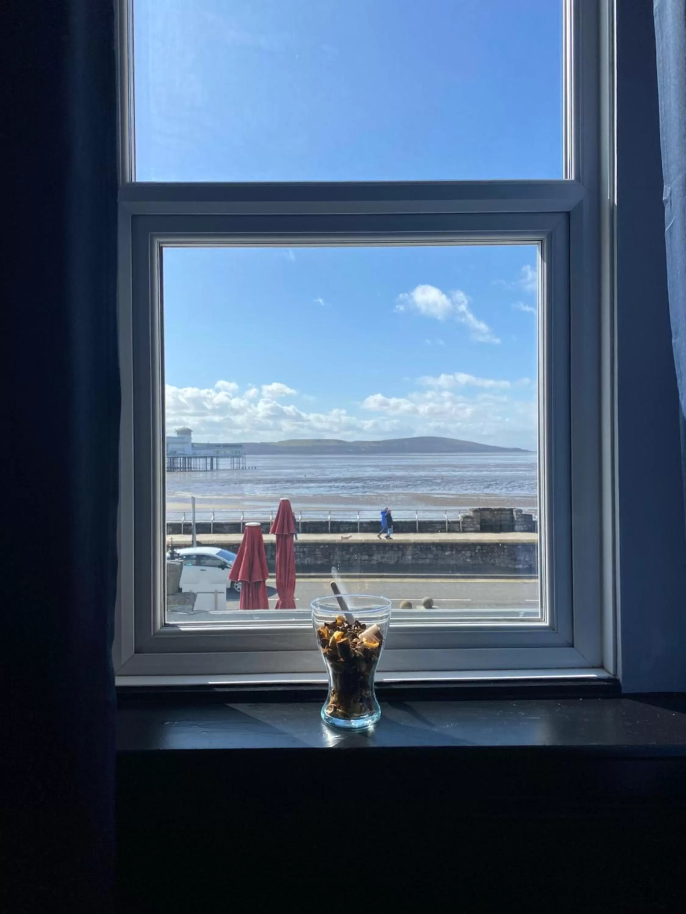 View (from property/room) in Bay view rooms at Mentone Hotel