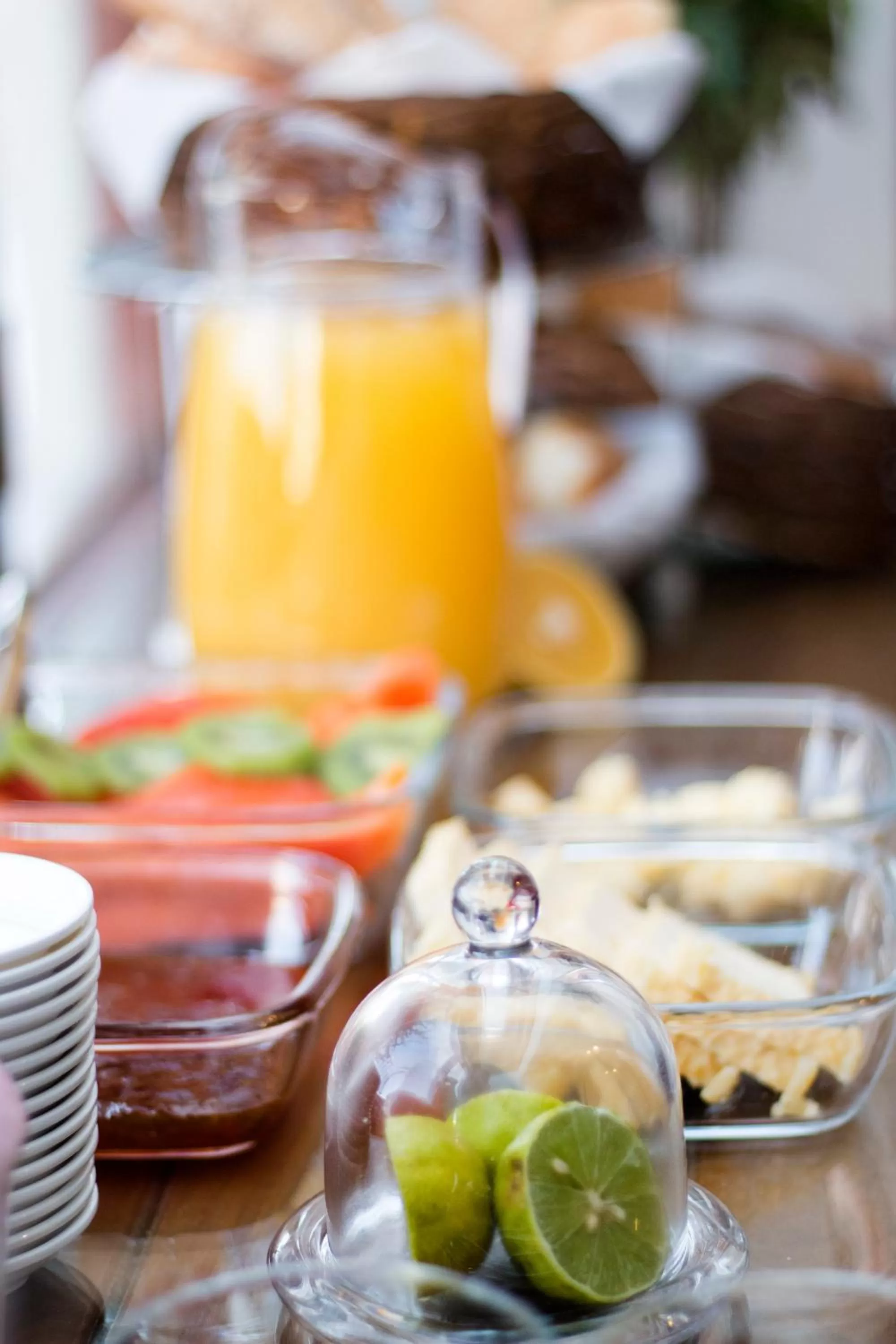 Buffet breakfast in Qhini Hotel Boutique