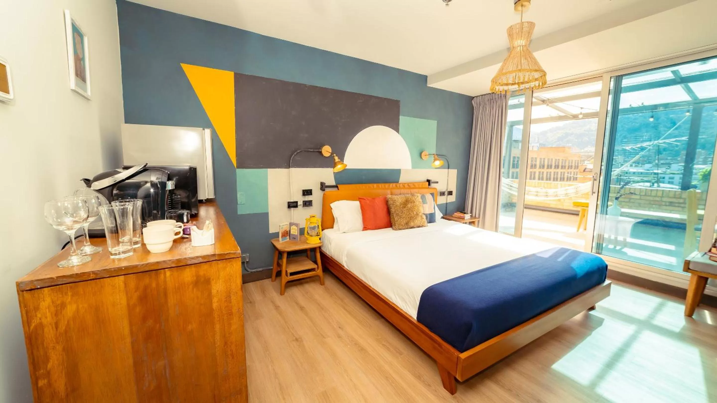 Bed in Socialtel Parque 93 Bogota