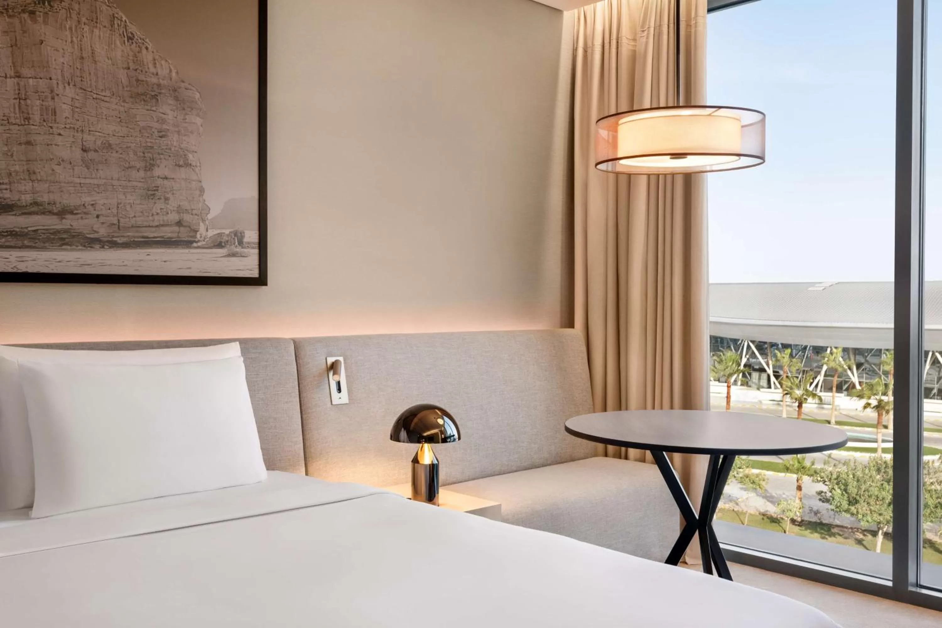 Bed in Radisson Blu Hotel Riyadh Convention and Exhibition Center