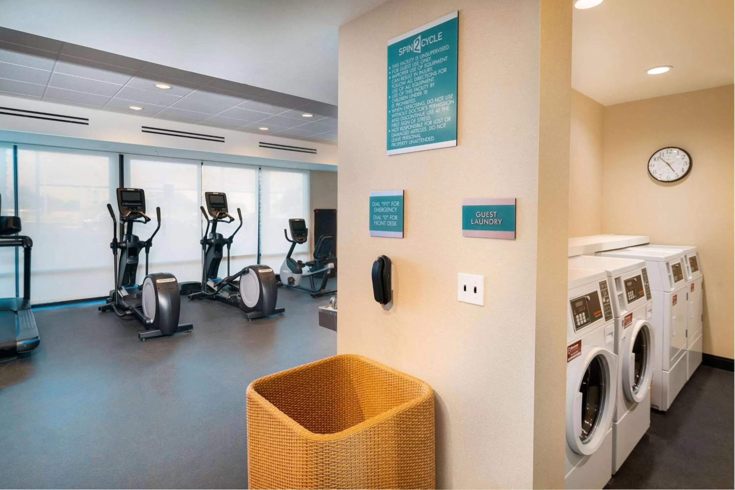 Fitness centre/facilities in Home2 Suites Corona, Ca
