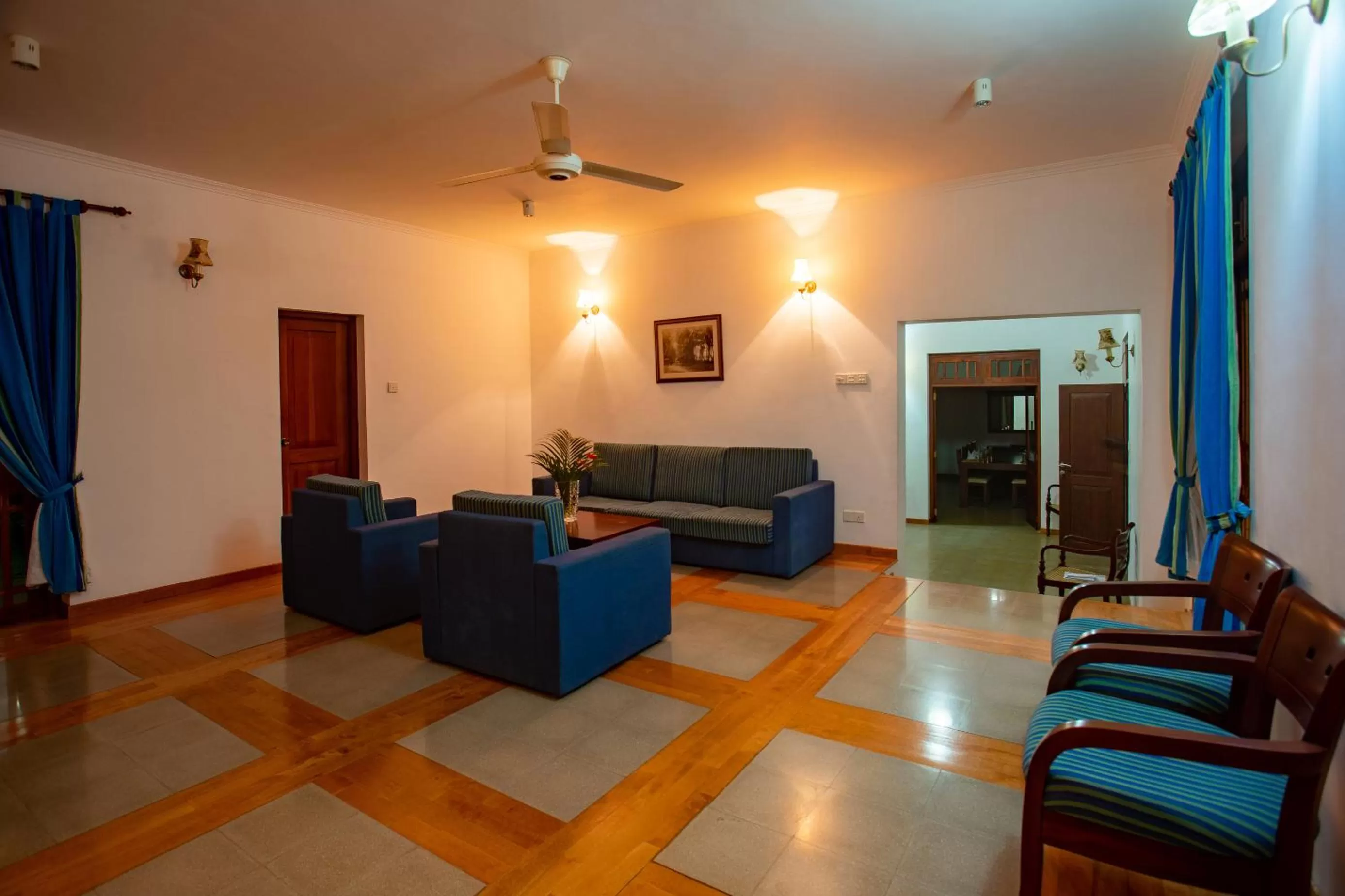 Living room in The Kandyan Villa