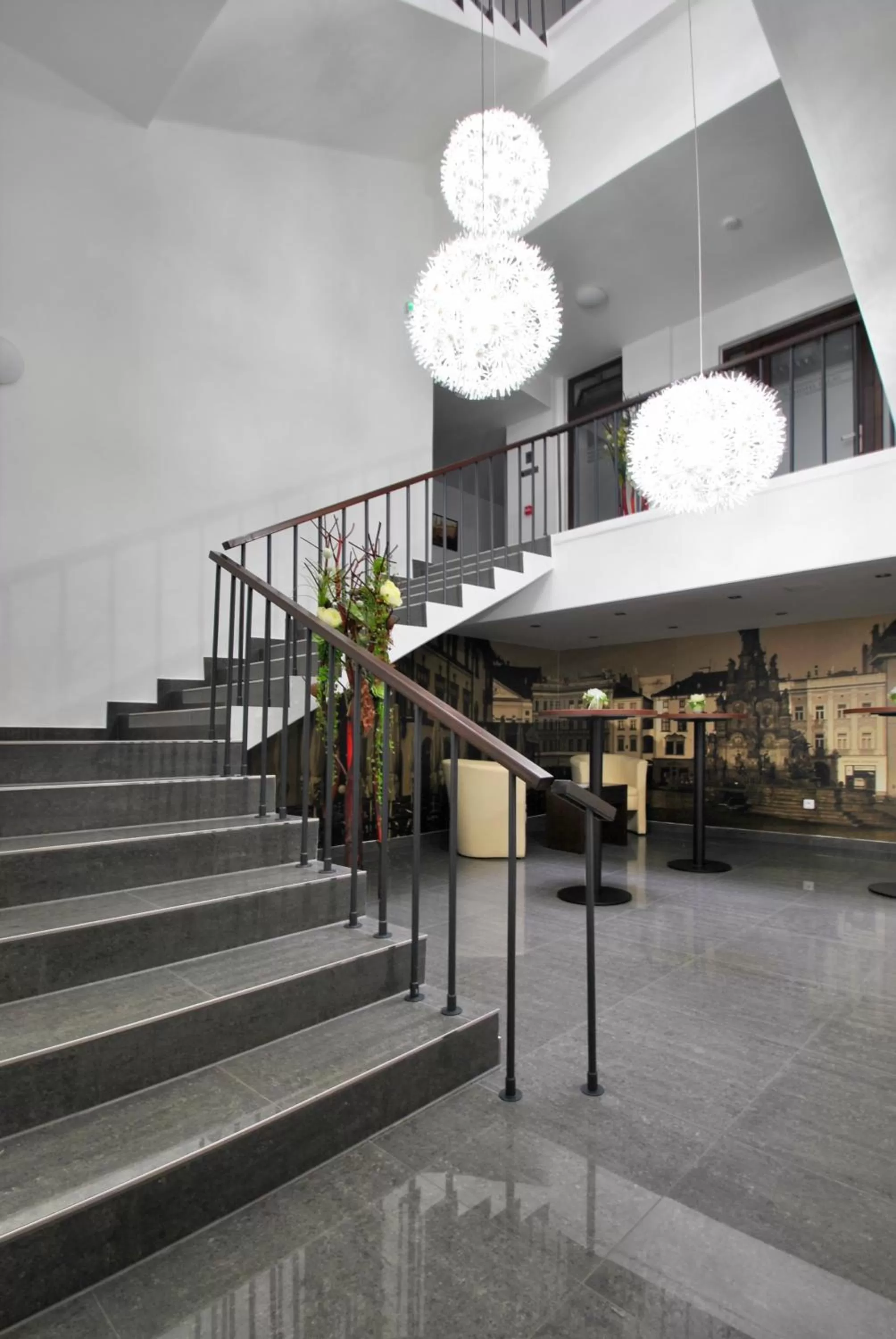 Decorative detail in Hotel Palác