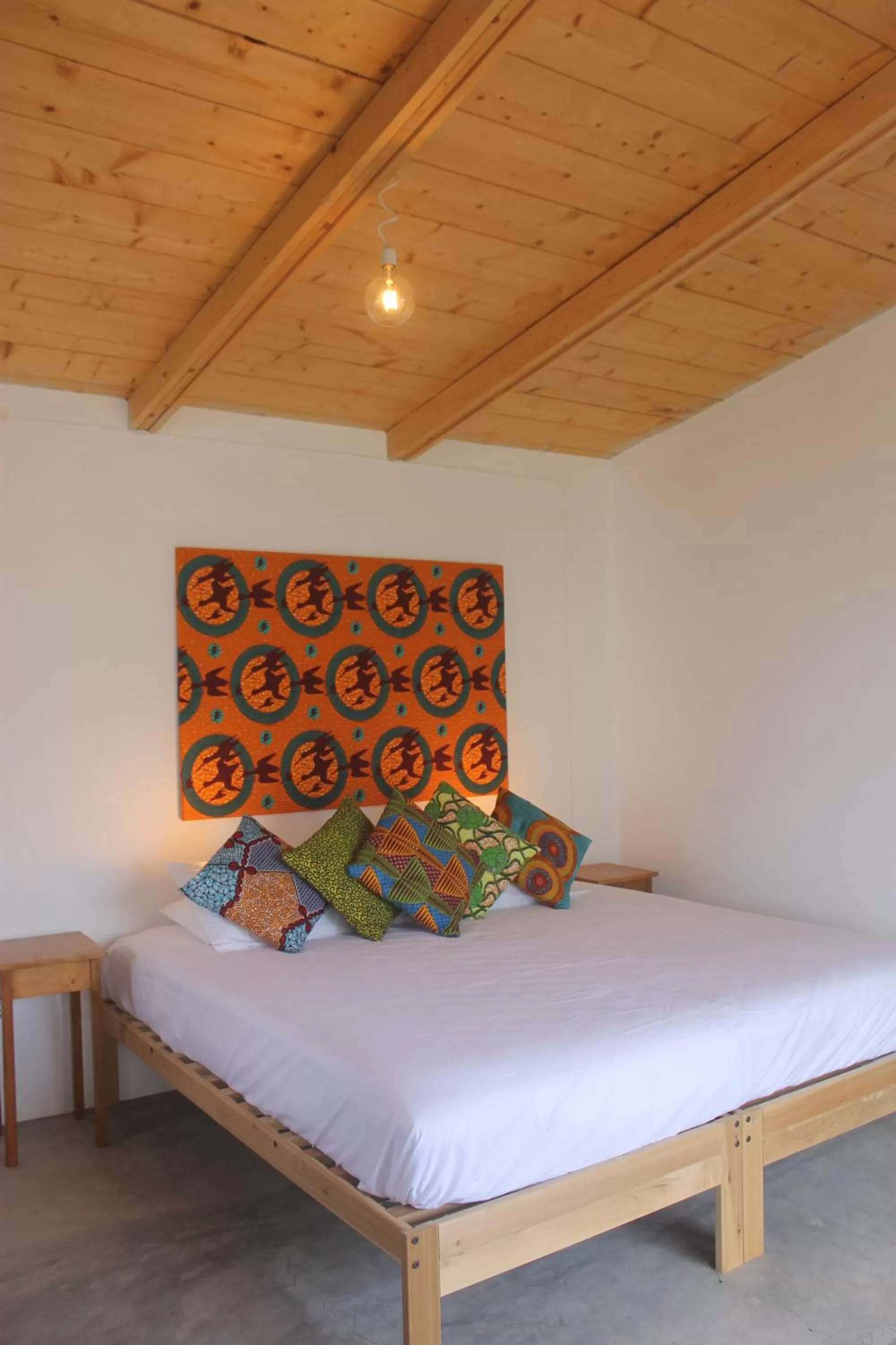 Bed in La Fora Ecolodge