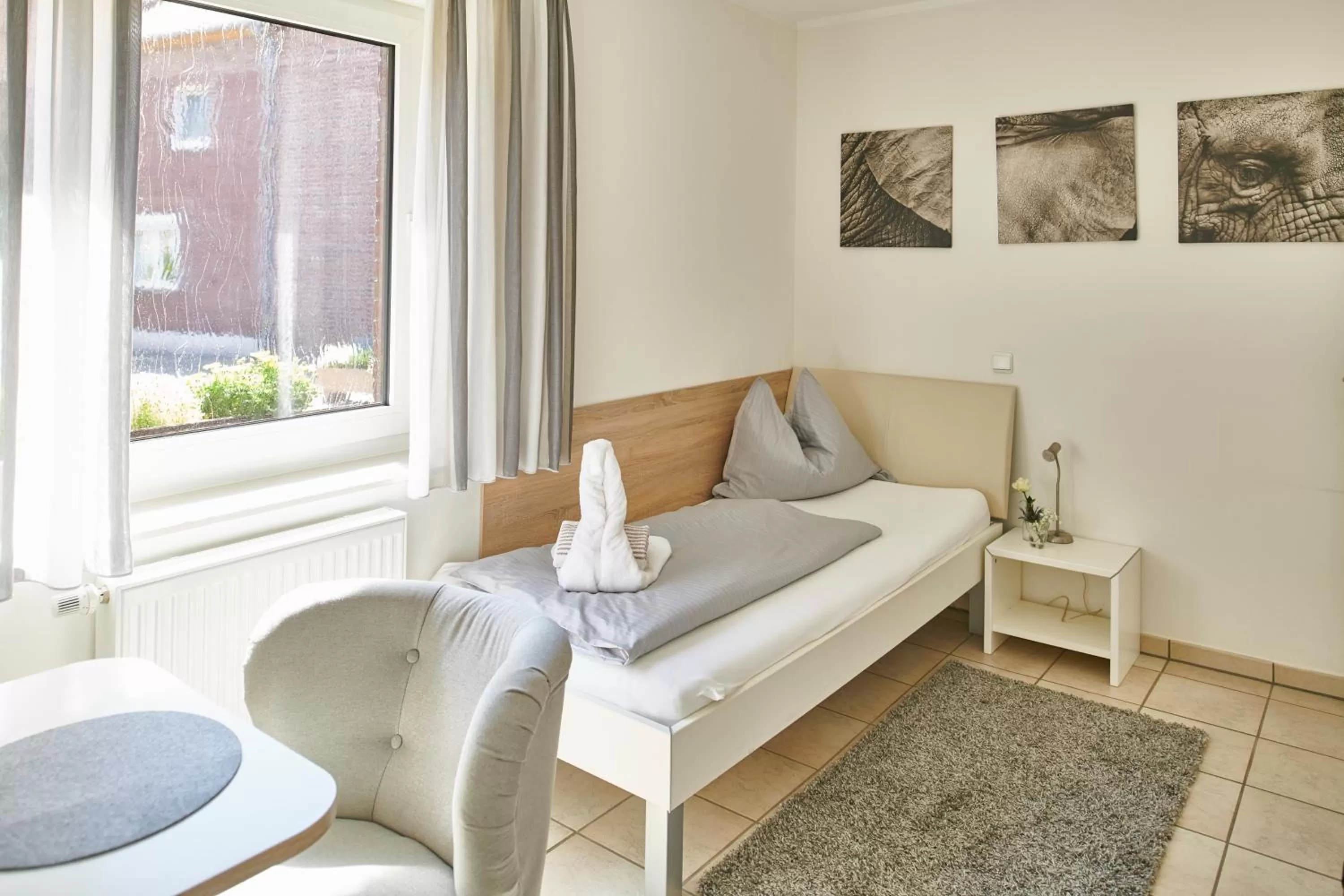 Bed in Schwanenhof Hotel und Restaurant