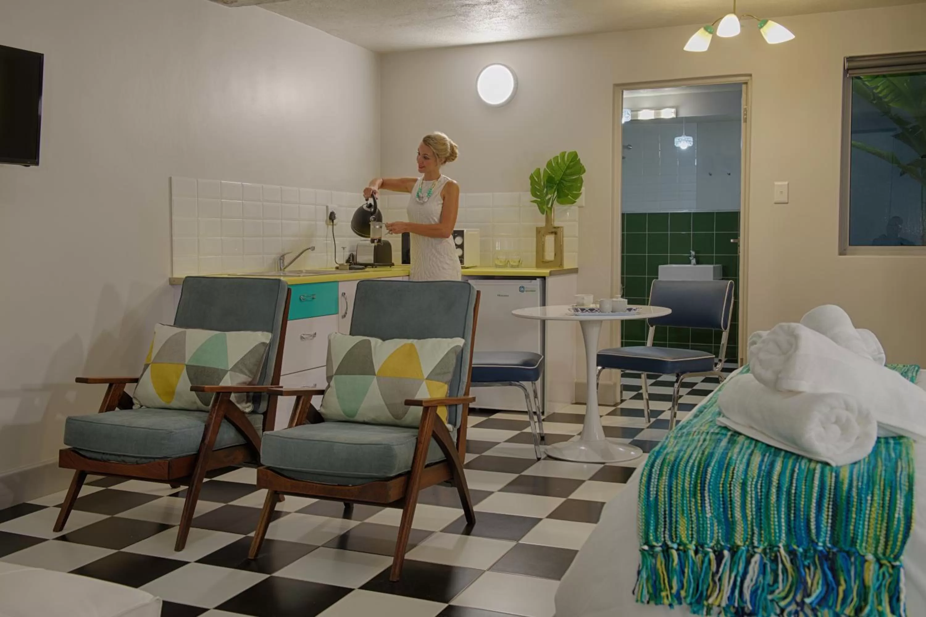 Kitchen or kitchenette in HP Twelve Accommodation