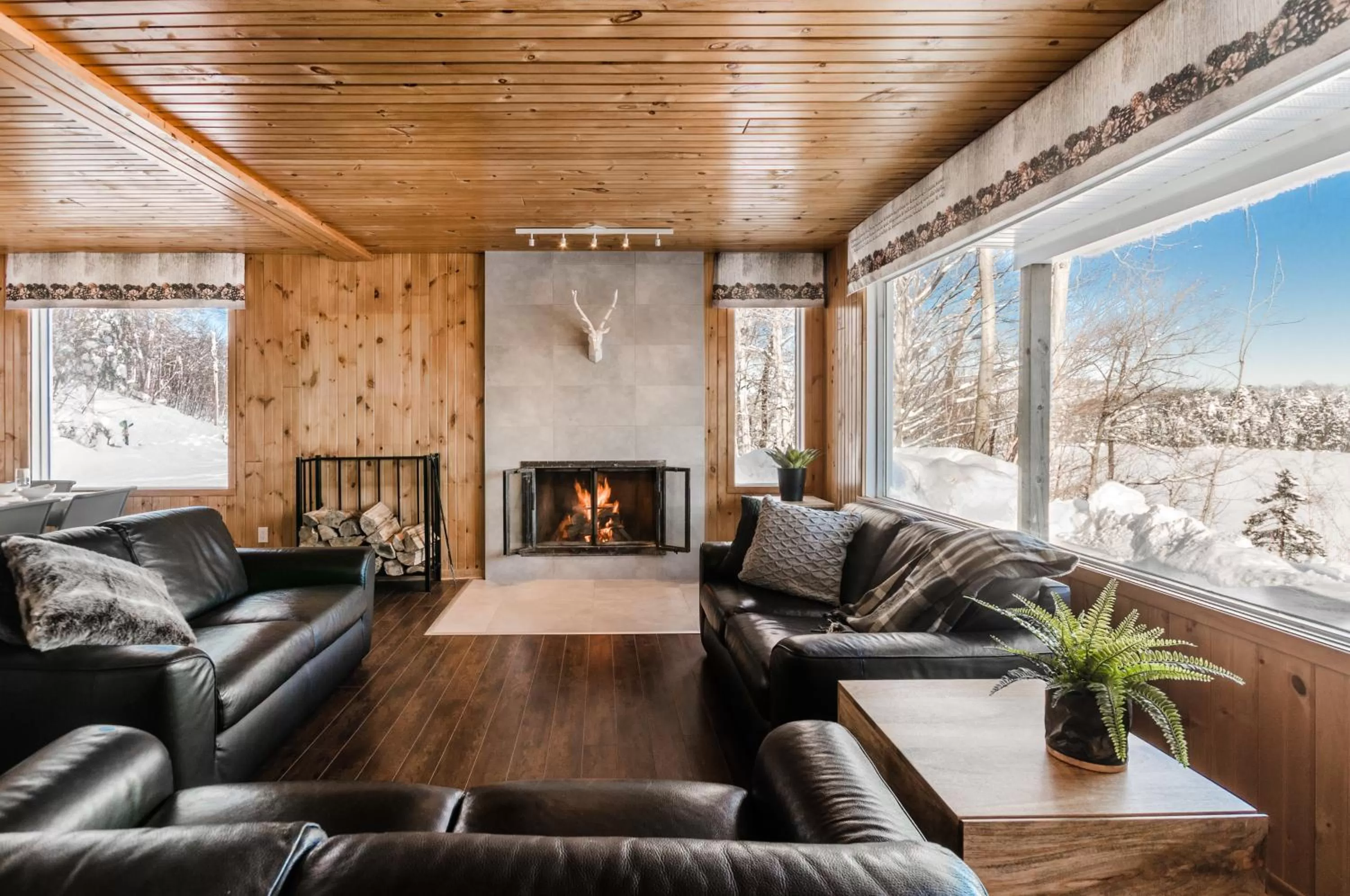 Living room in Auberge du Lac-à-l'Eau-Claire