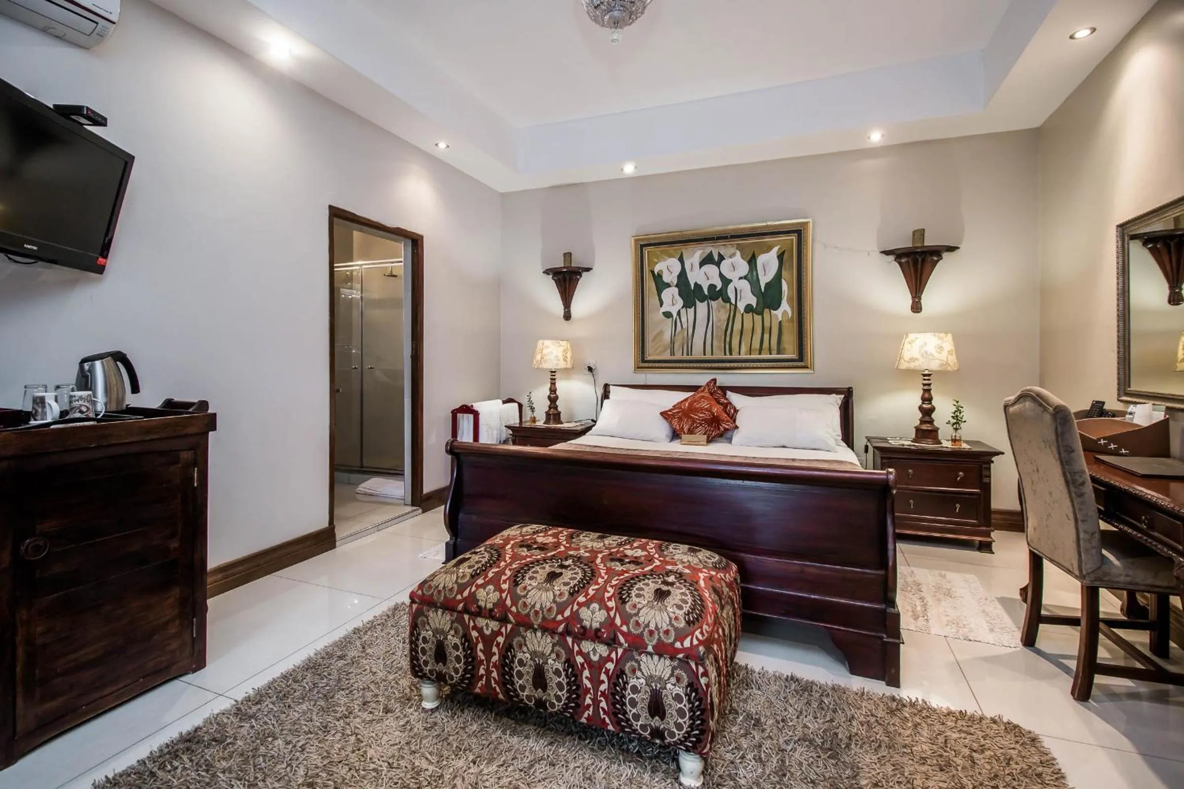 TV and multimedia, Bed in Villa Amor