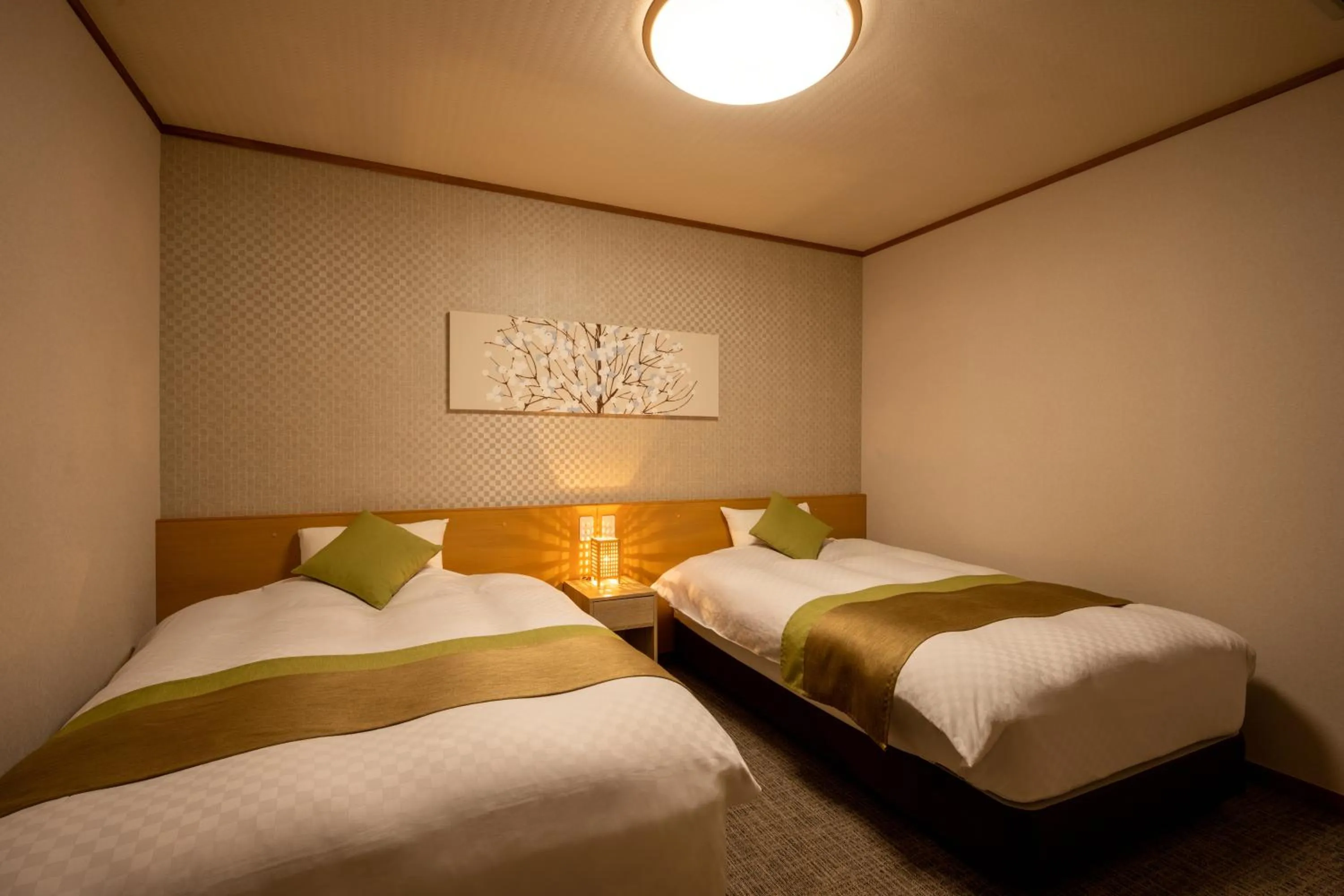 Bed in Hohoemino Kuyufu Tsuruya