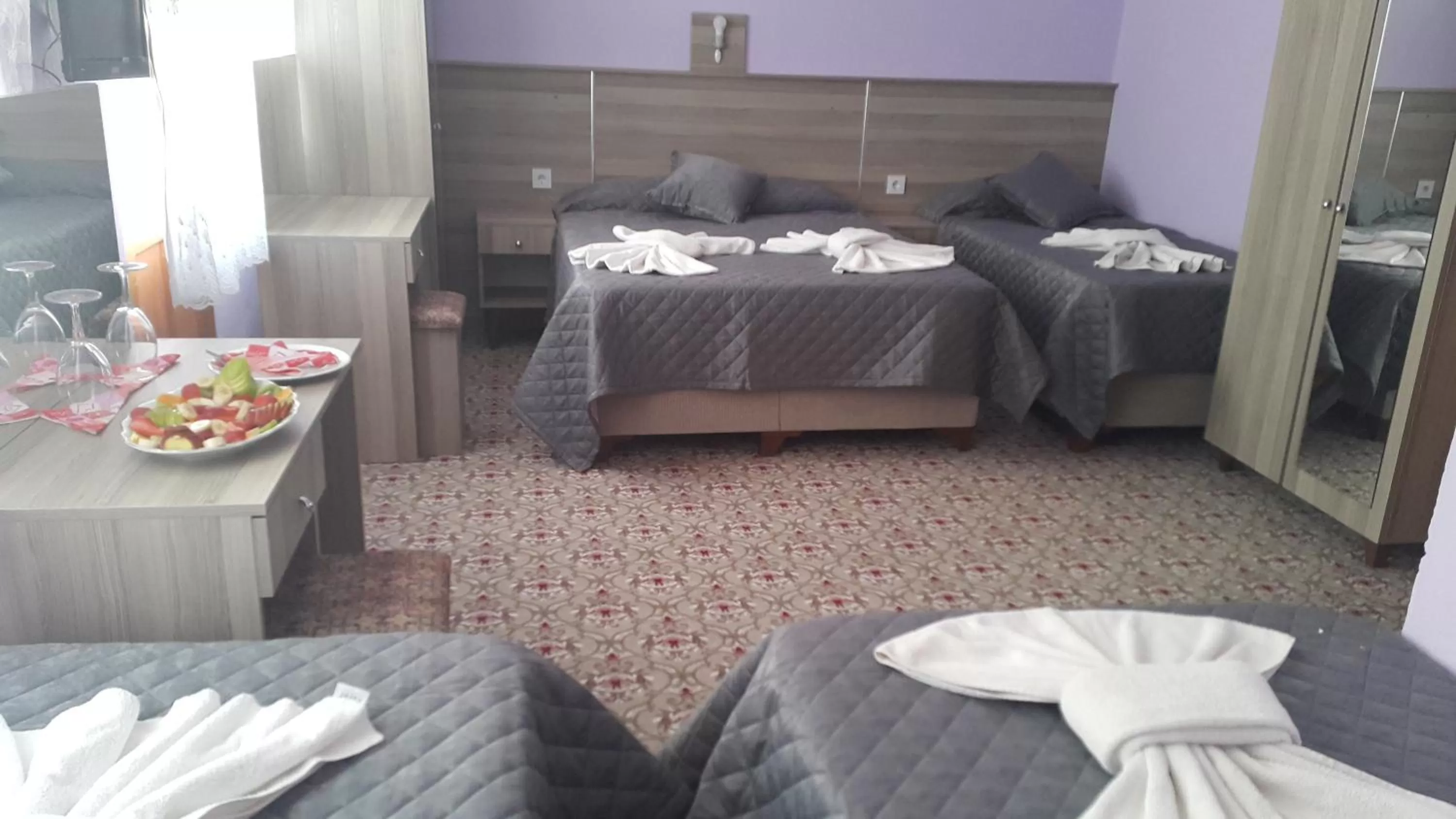 Bed in Grand Yayla Hotel