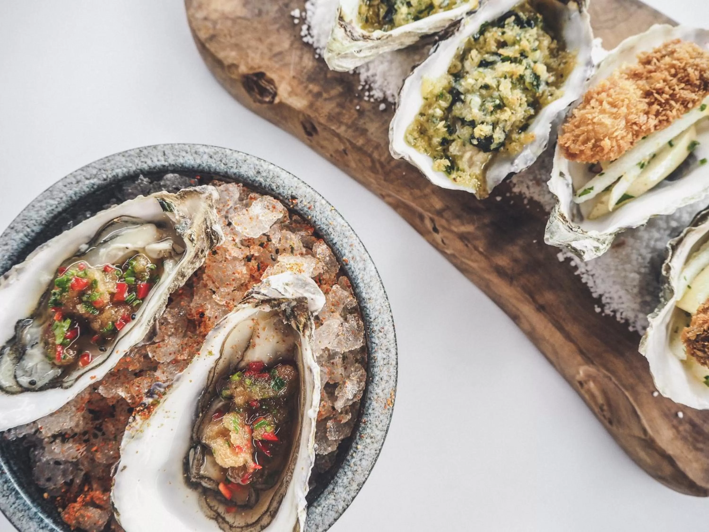 Food close-up in The Royal Yacht