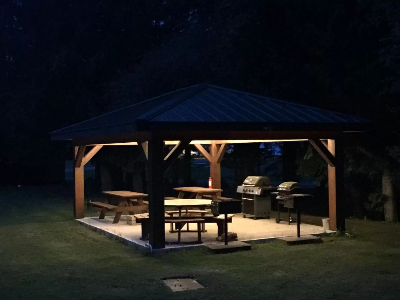 BBQ facilities in Port Hardy Cabins