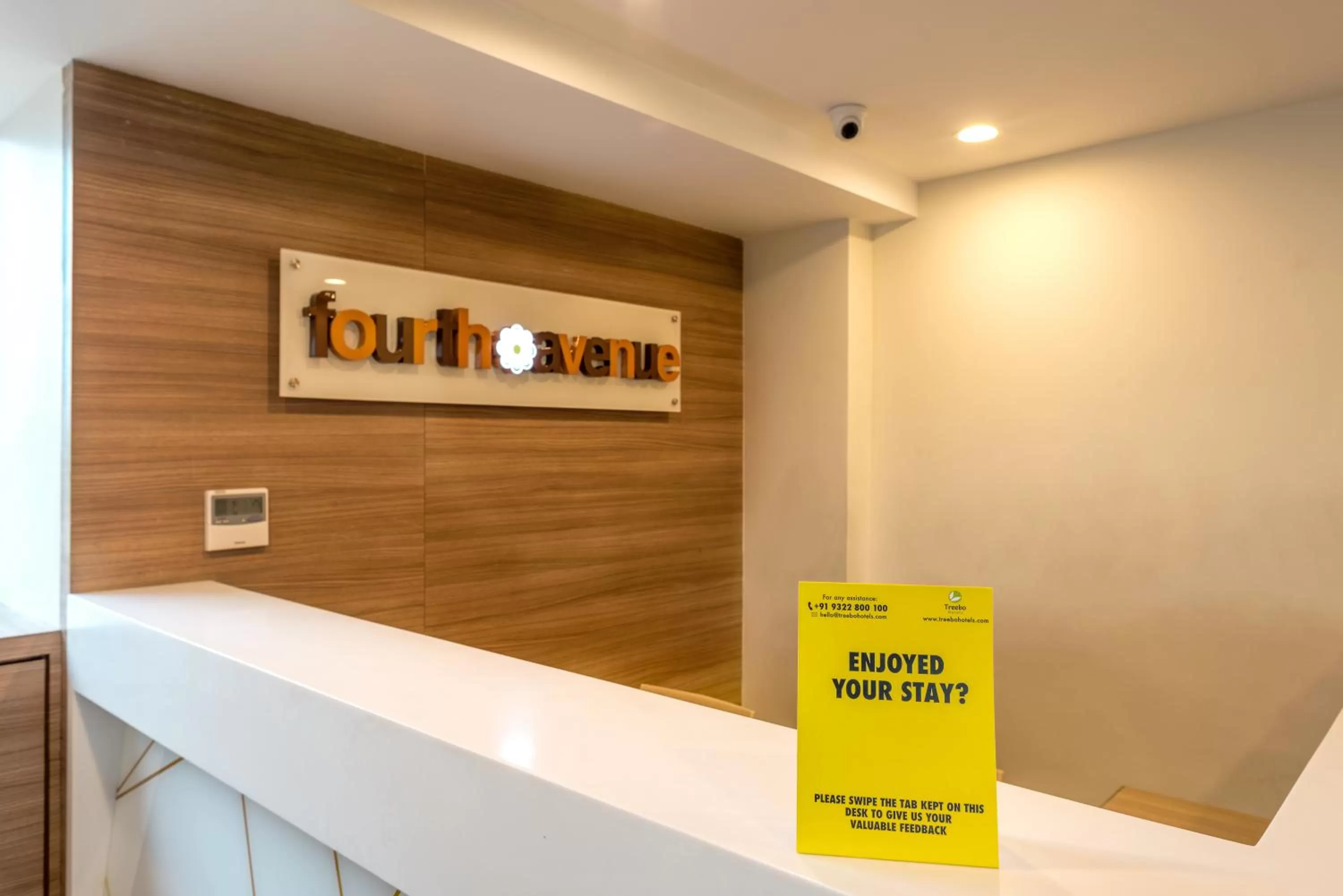 Lobby or reception in Treebo Fourth Avenue