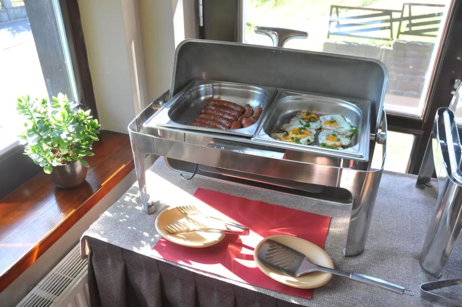 Buffet breakfast in Boutique Hotel Sudetia - Medical & SPA