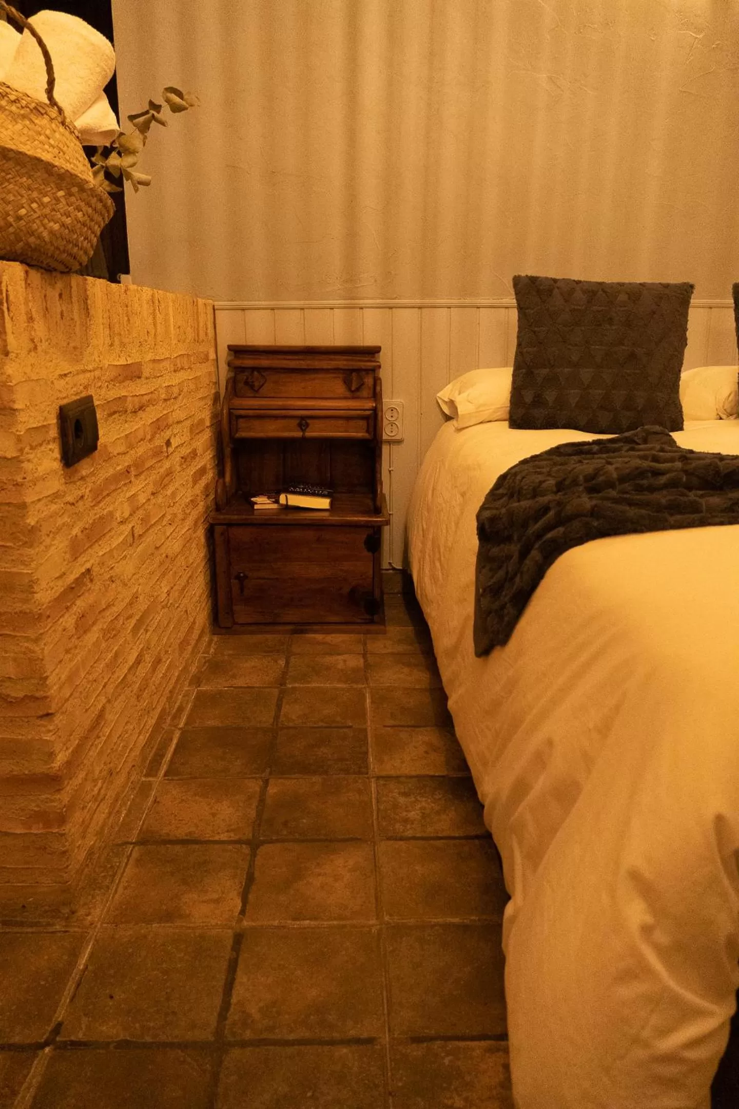 Bed in Hospedería Ballesteros