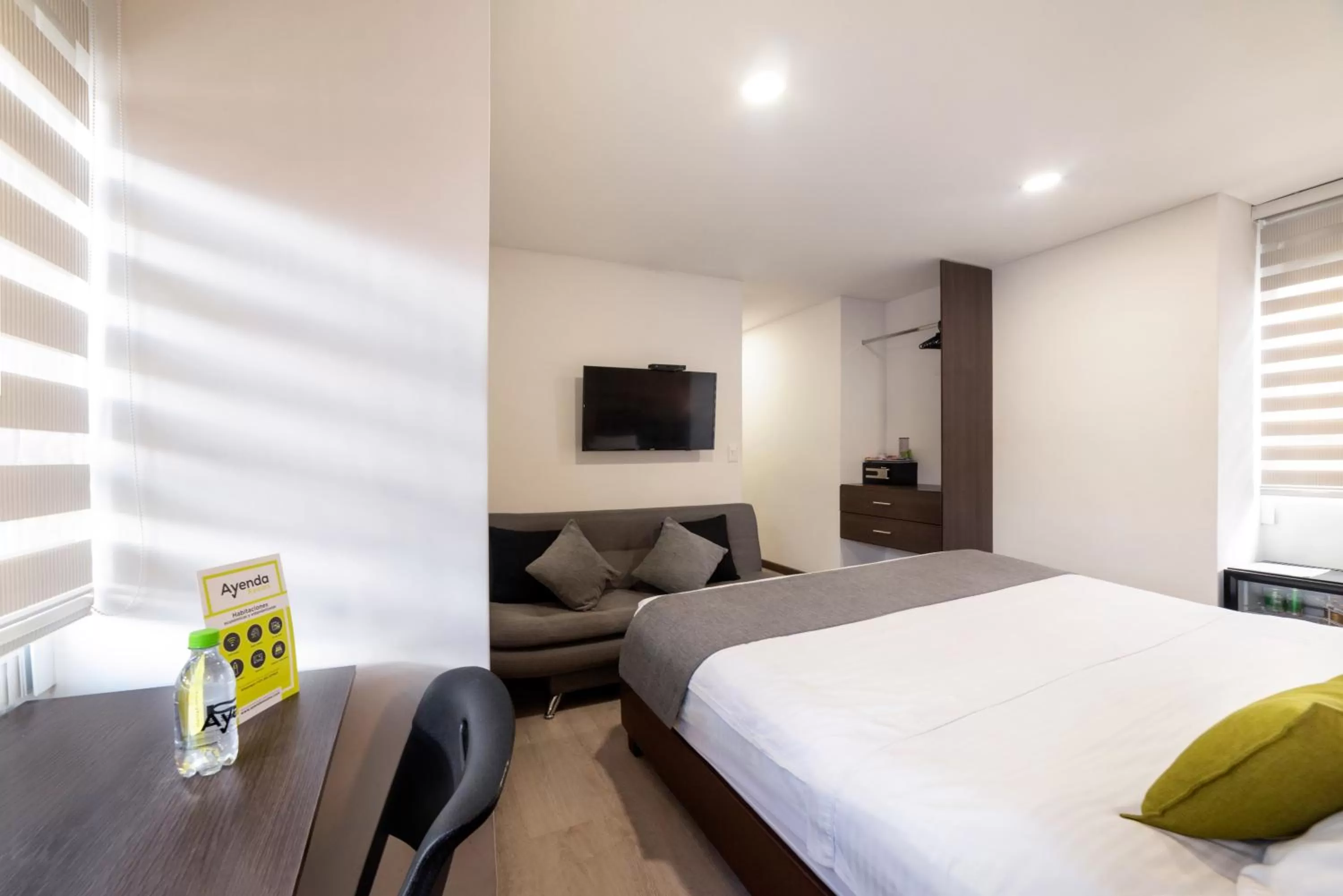 Photo of the whole room, Bed in BOG URBAN HOTEl