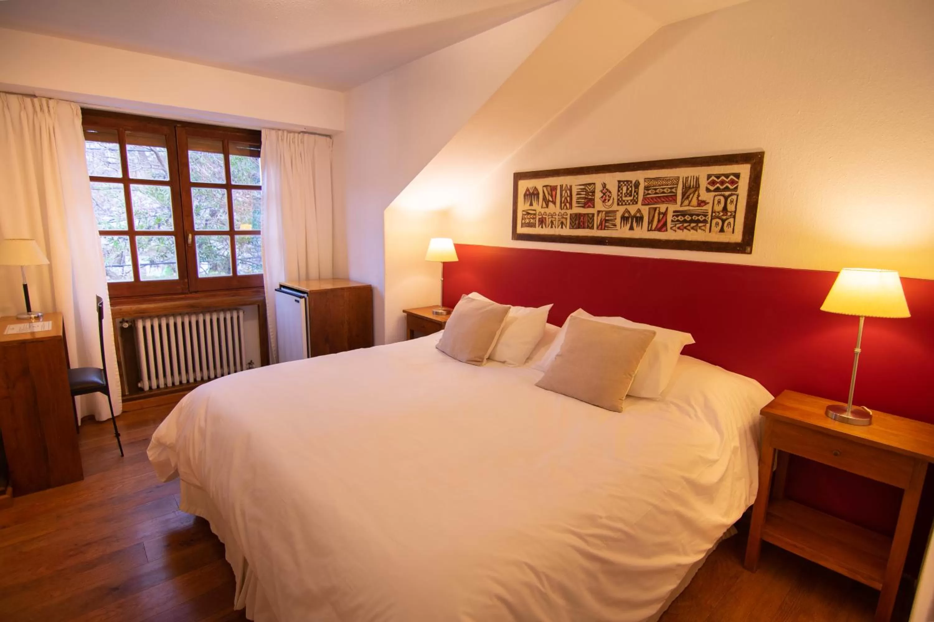 Bed in Hosteria Hostal del Esquiador