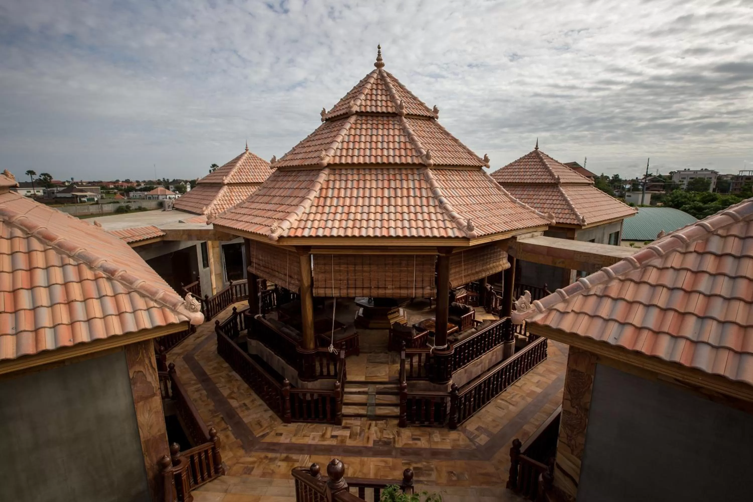 Lounge or bar, Property Building in Angkor Style Resort
