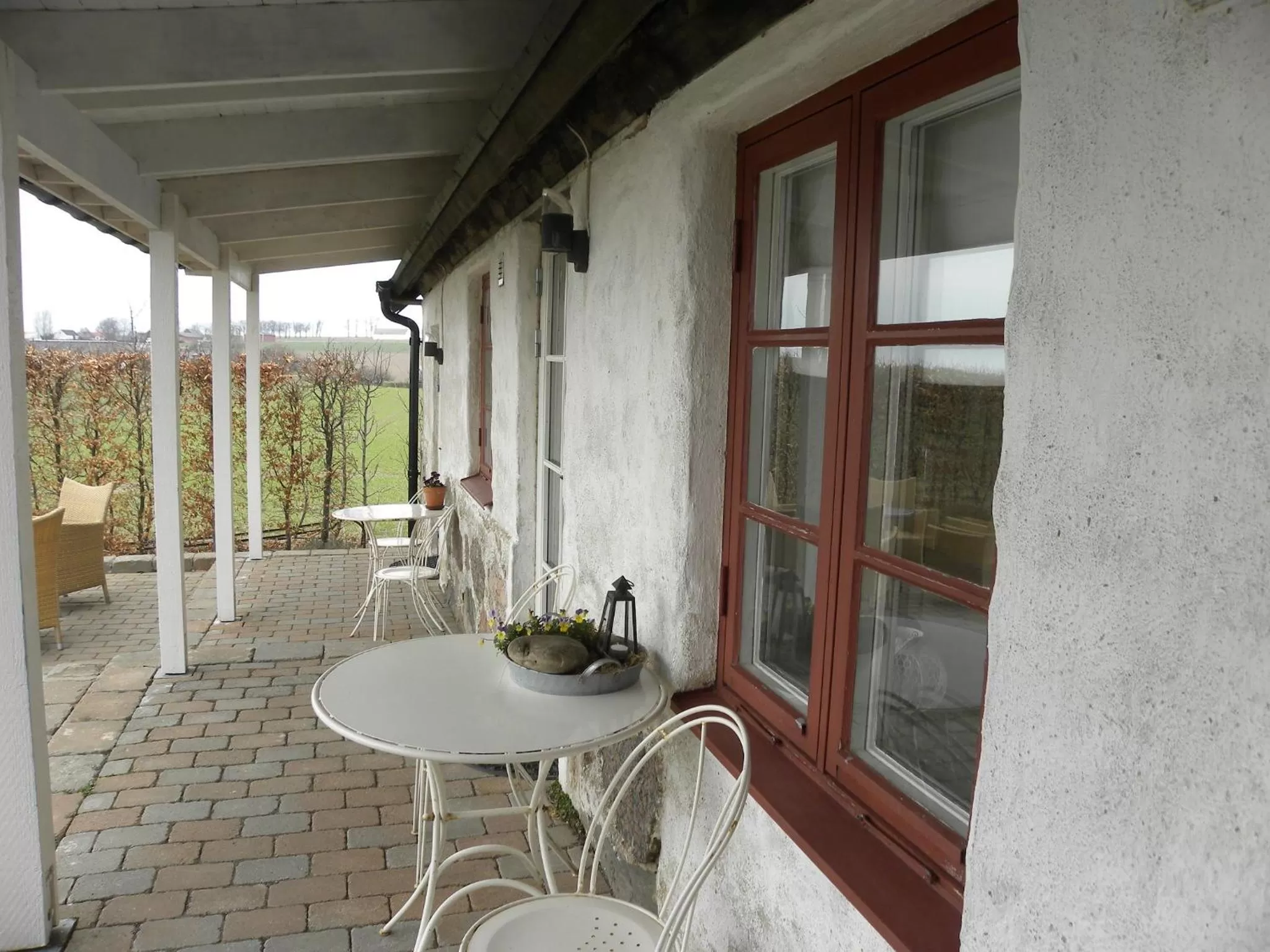 Patio in Glimminge Bed & Breakfast