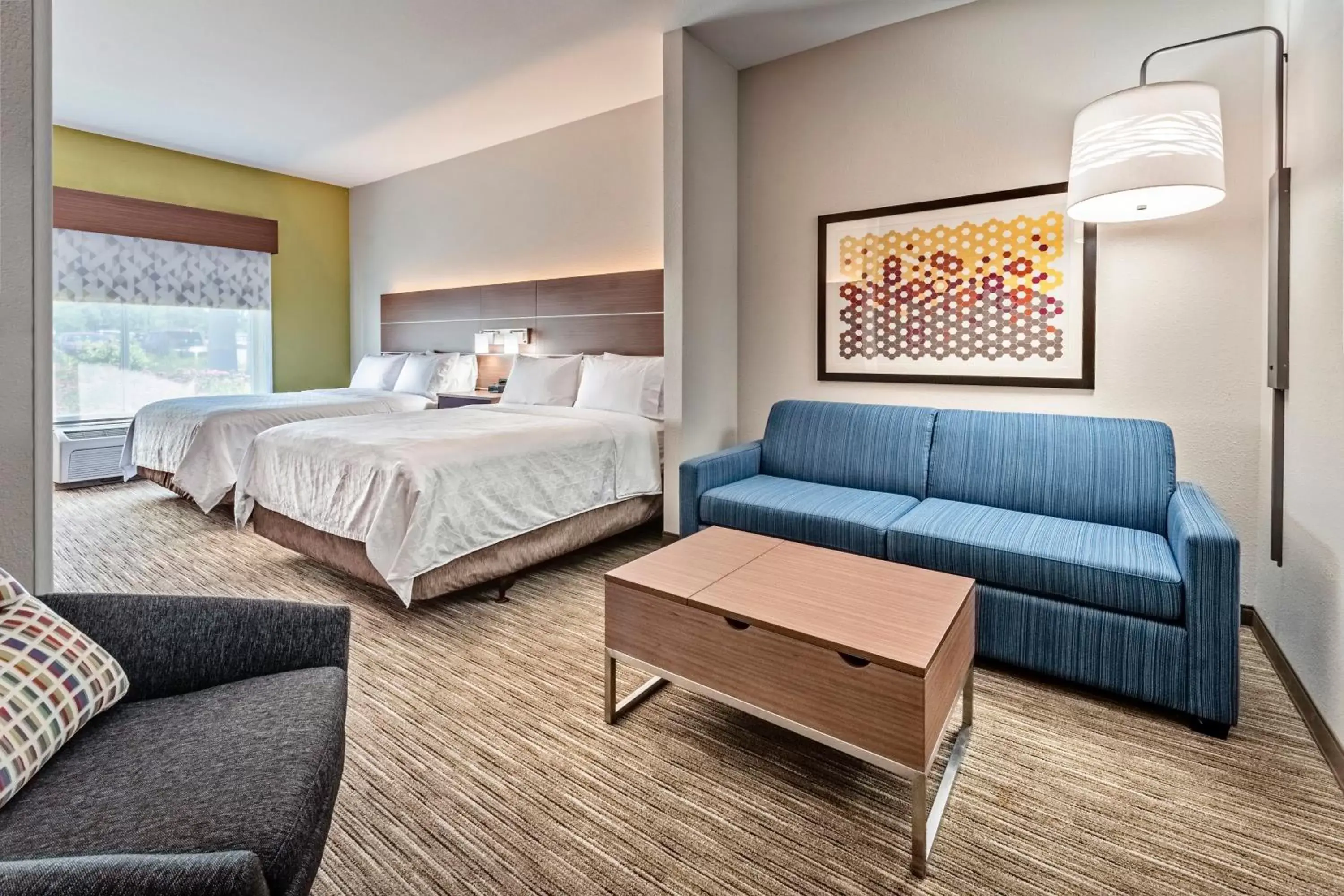 Queen Suite with Two Queen Beds and Sofa Bed in Holiday Inn Express Hotel & Suites Lake Zurich-Barrington by IHG Queen Suite with Two Queen Beds and Sofa Bed in Holiday Inn Express Hotel & Suites Lake Zurich-Barrington by IHG