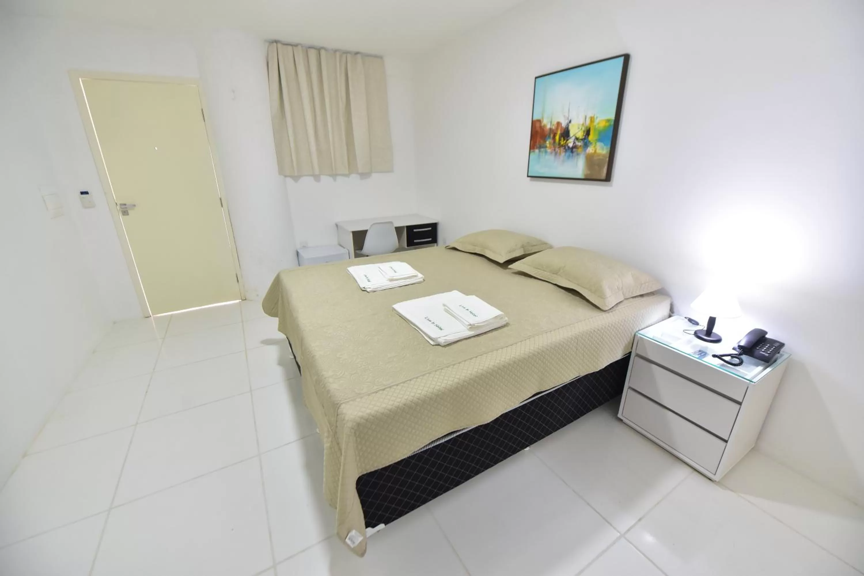 Bed in LIVE IN FORTALEZA HOTEL