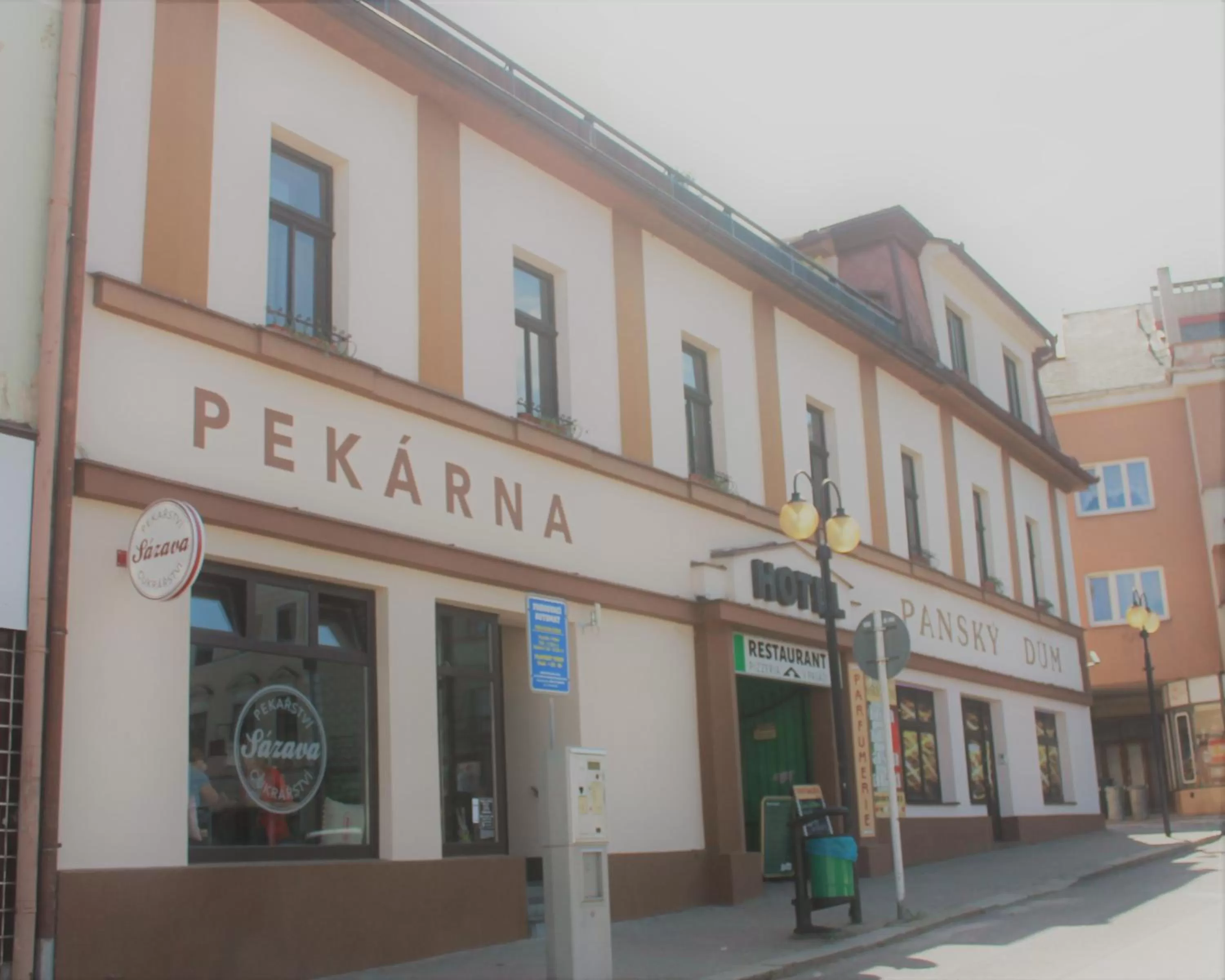 Property Building in Hotel Panský Dům Žamberk
