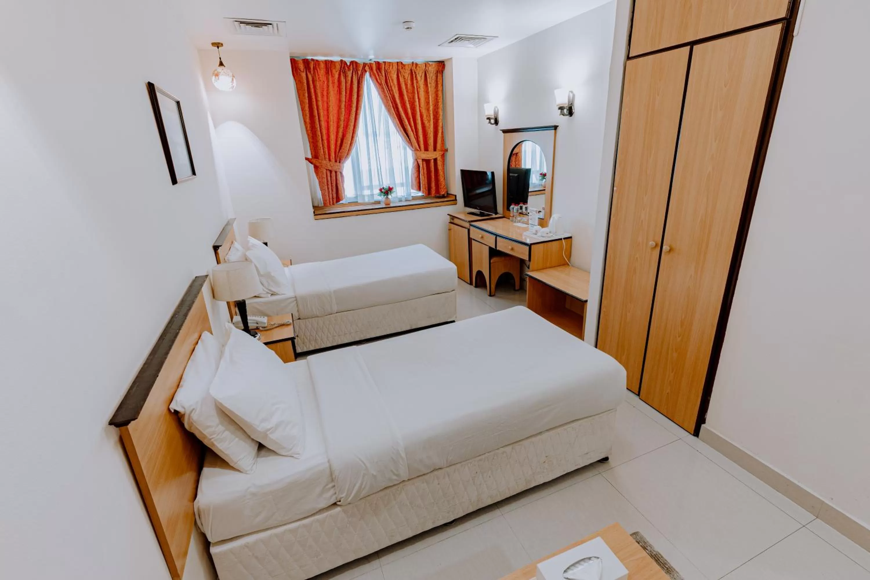 Bed in Panorama Hotel Deira