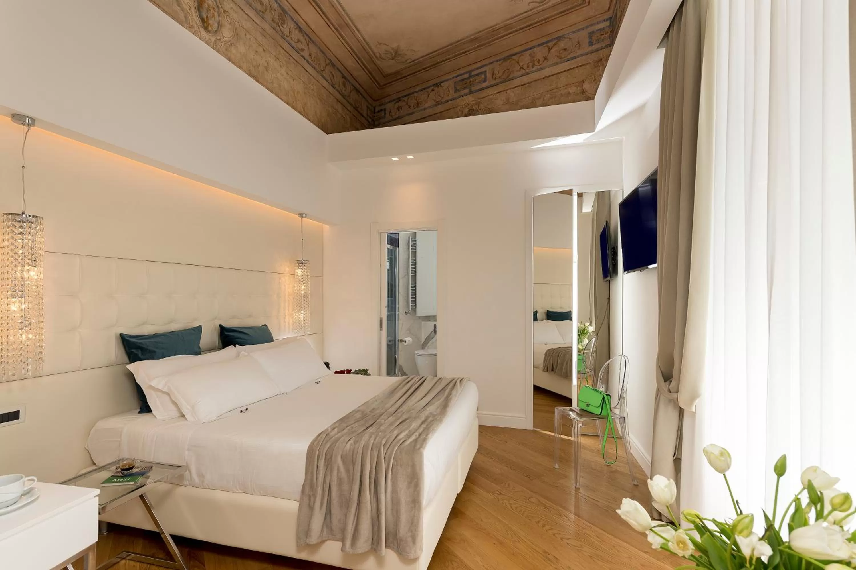 Bed in Argentina Residenza Style Hotel