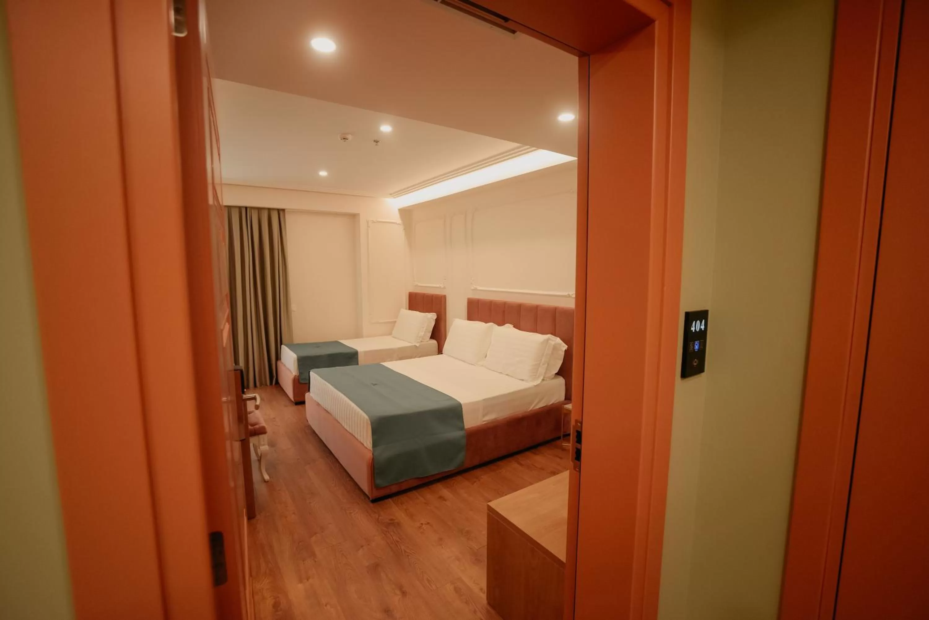 Bed in Martiness Hotel Durres