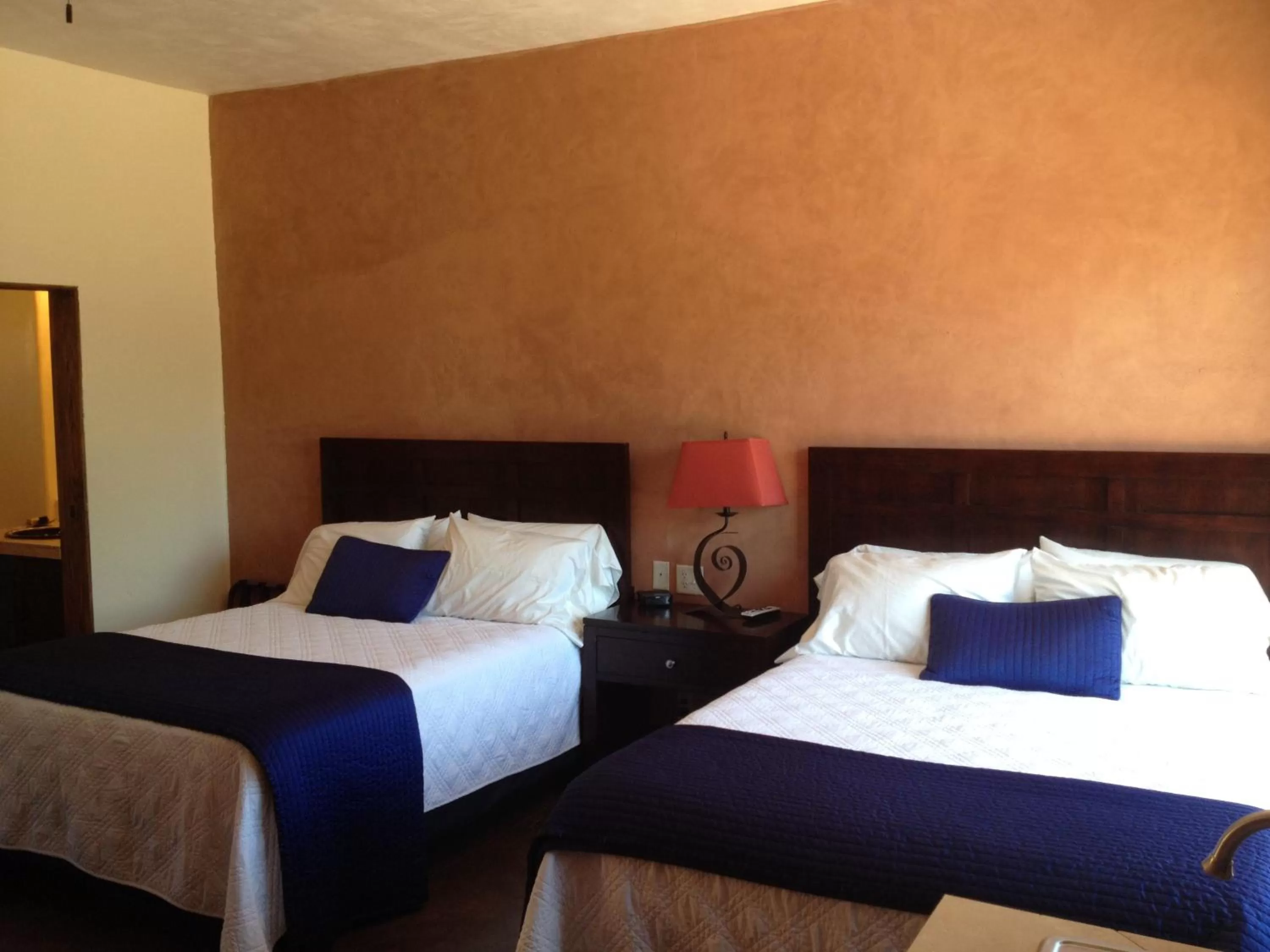 Bed in La Posada Pintada