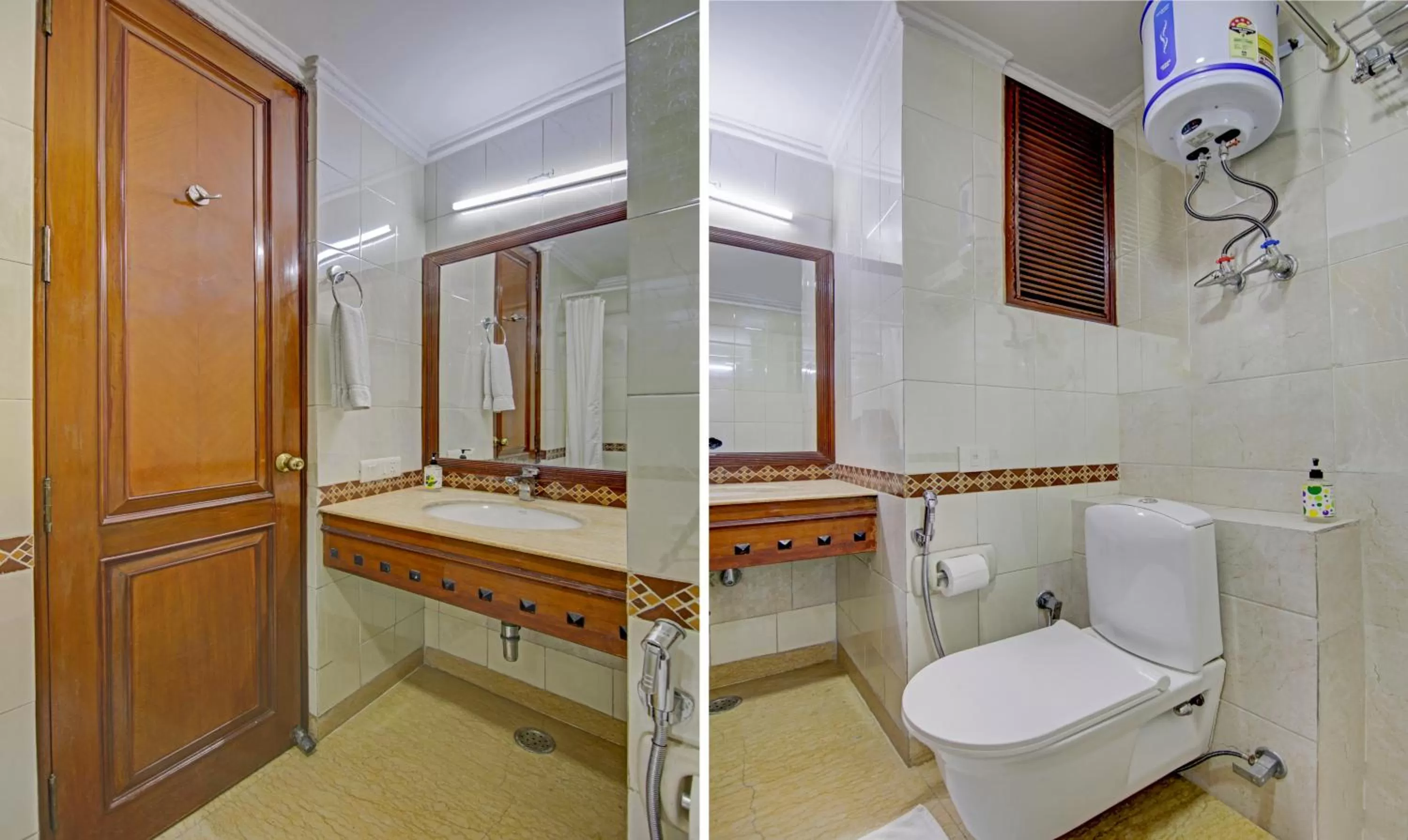 Bathroom in Treebo Trend Corporate Park