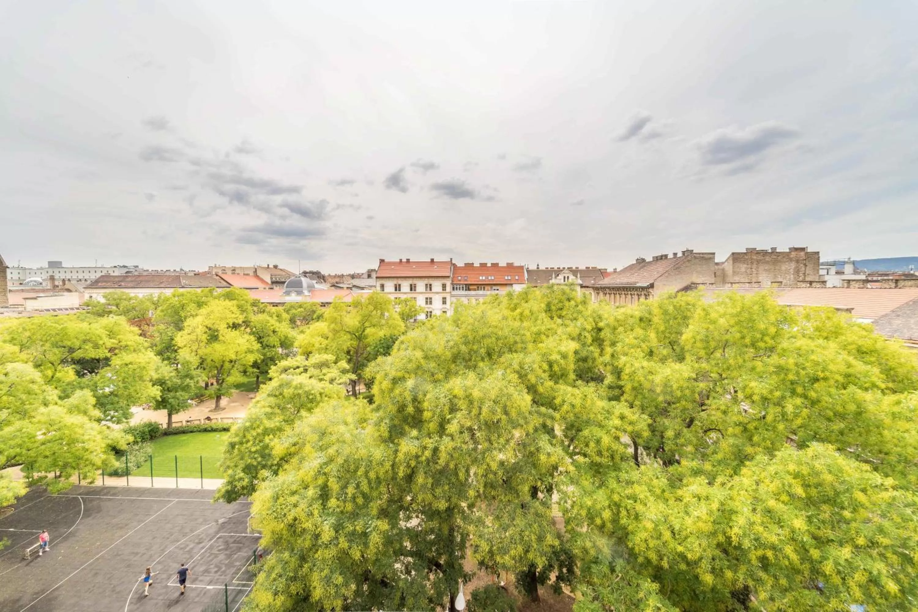 City view in Silver Hotel Budapest City Center