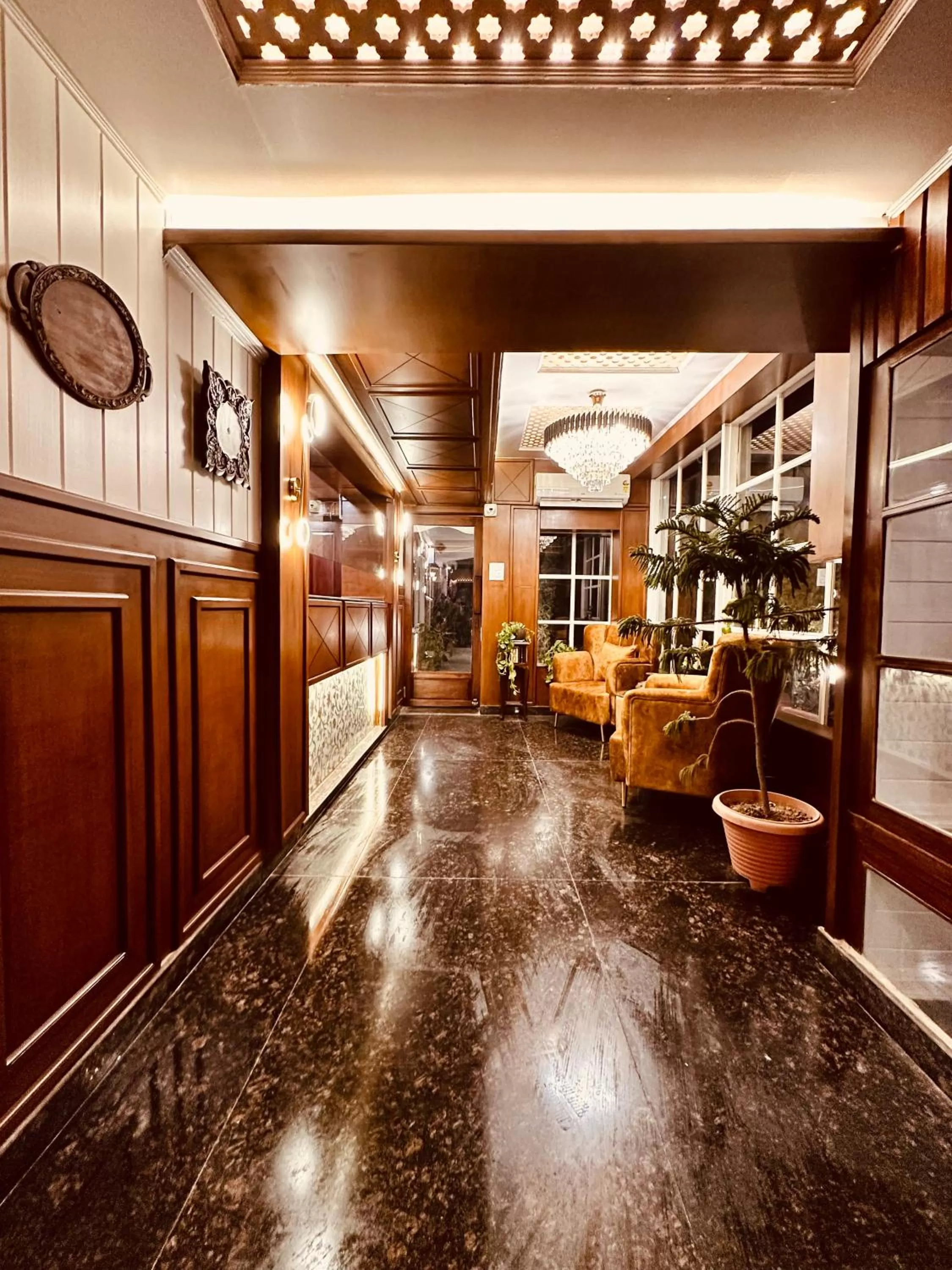 Lobby or reception in Walisons Hotel