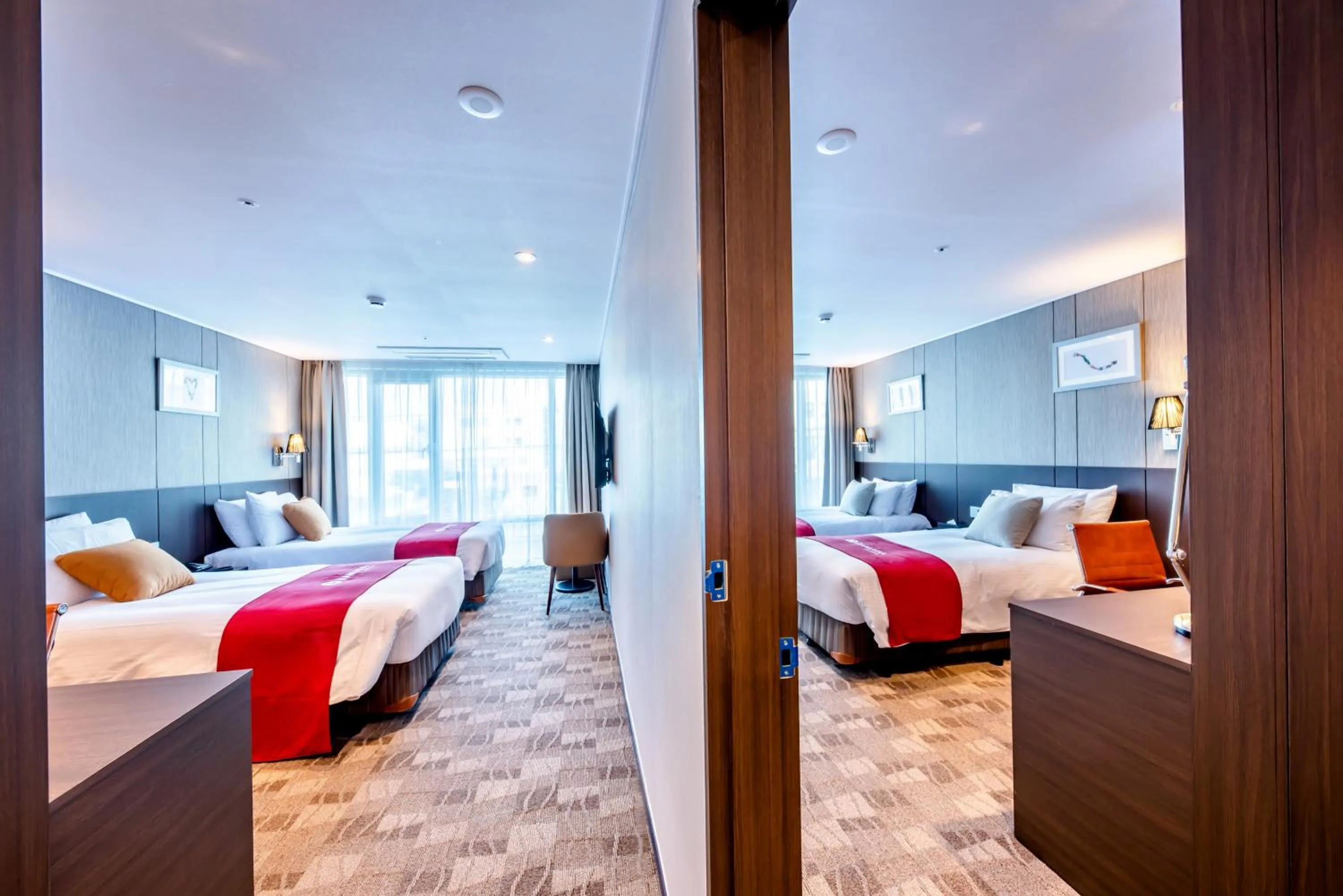 Bed in Ramada by Wyndham Jeju City Hall