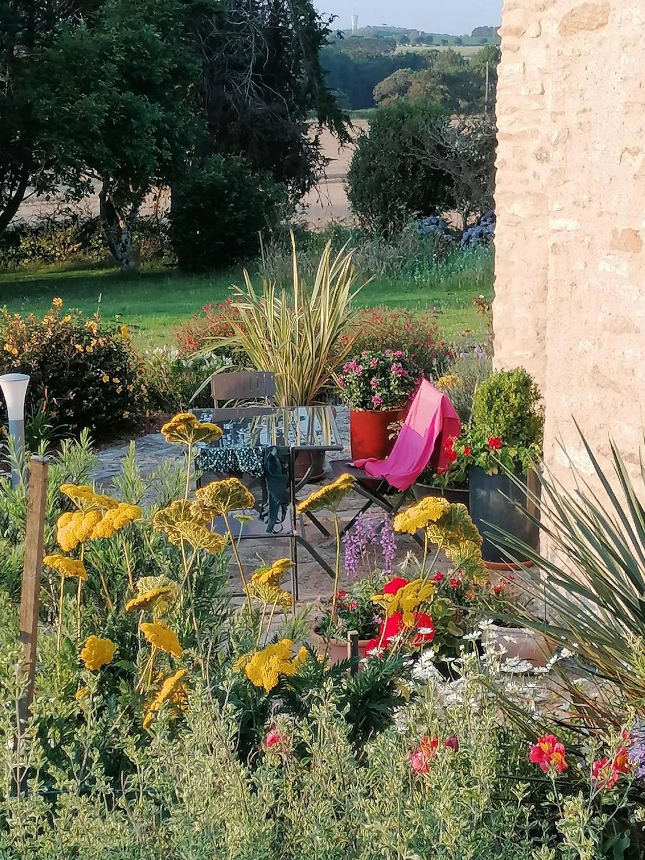 Patio in La Tour du Bois Dormant
