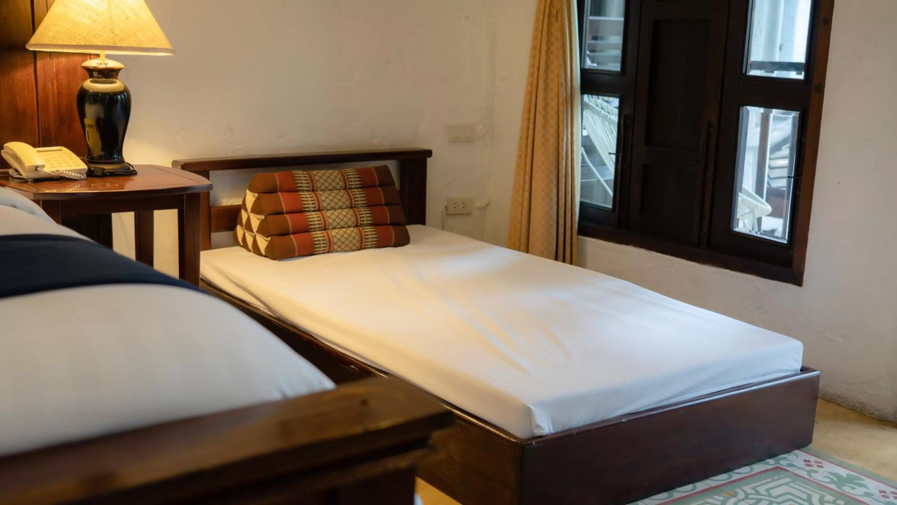 Decorative detail, Bed in Cheva Gallery Boutique Hotel