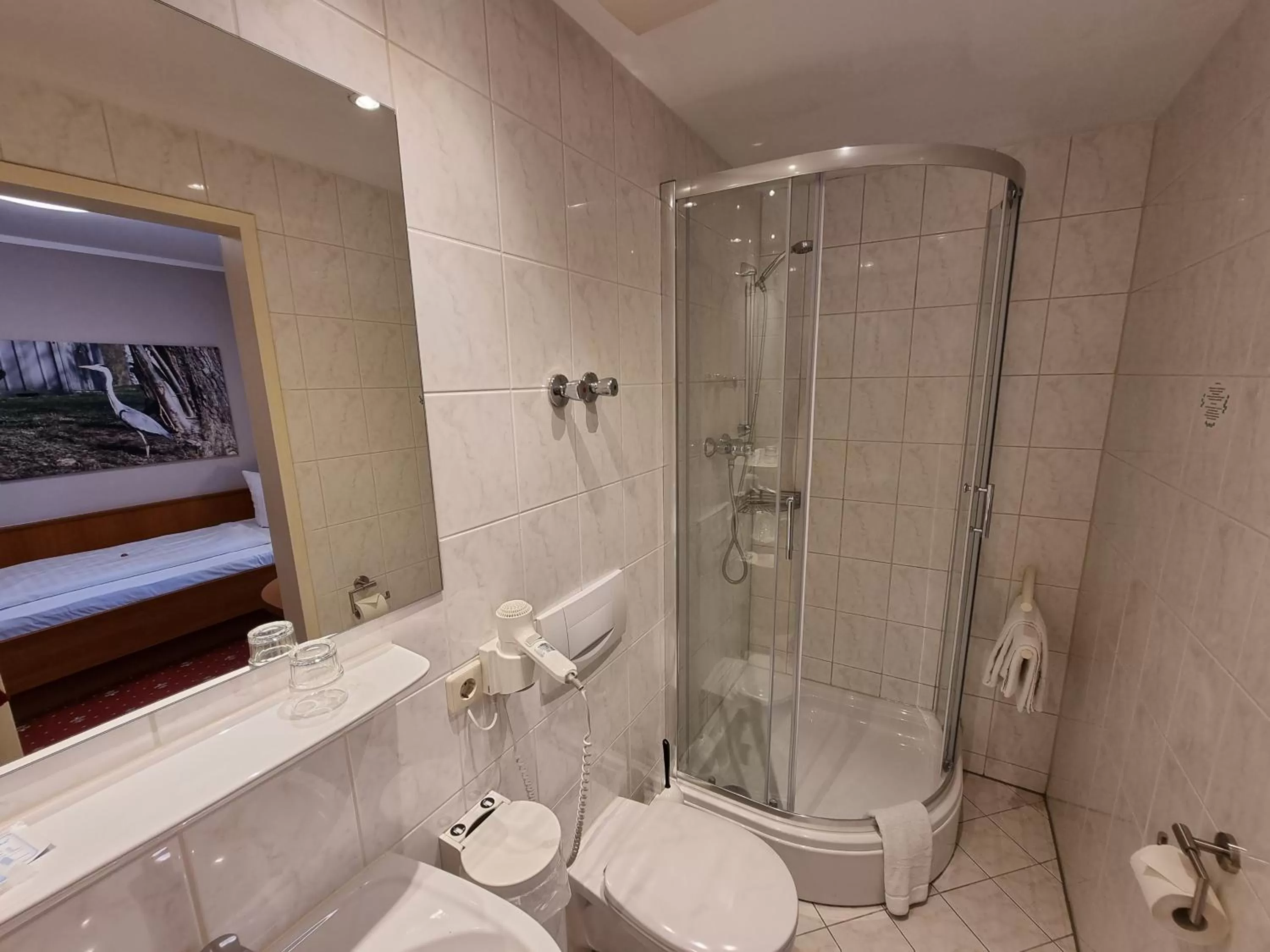 Bathroom in Hotel Zum Goldenen Löwen