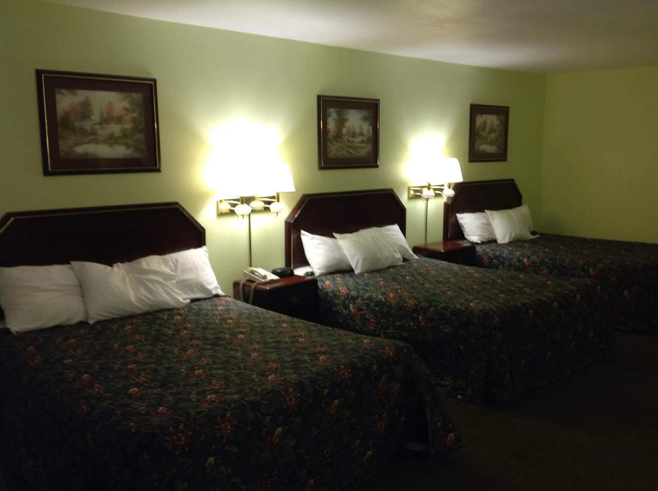 Bed in Executive Inn Tulia