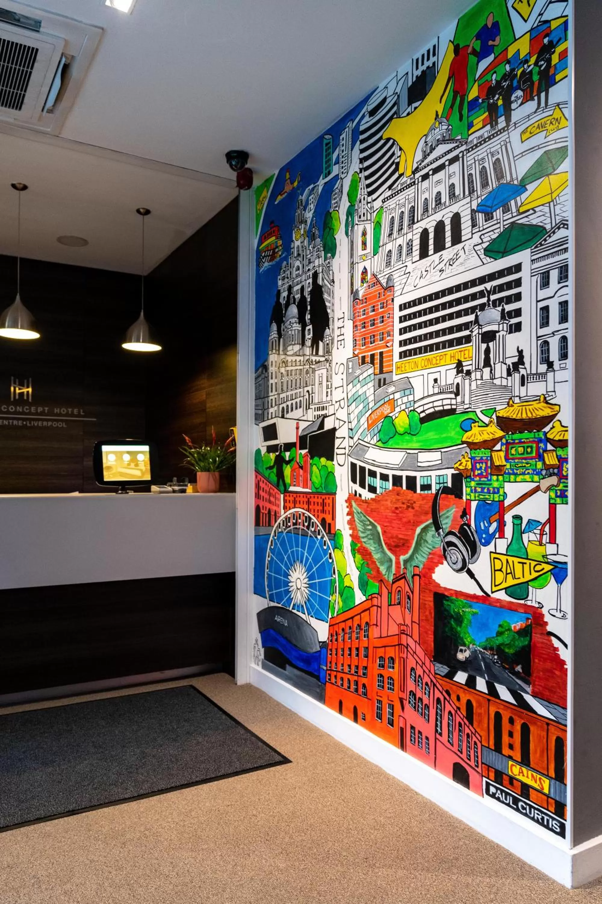 Property building in Heeton Concept Hotel - City Centre Liverpool