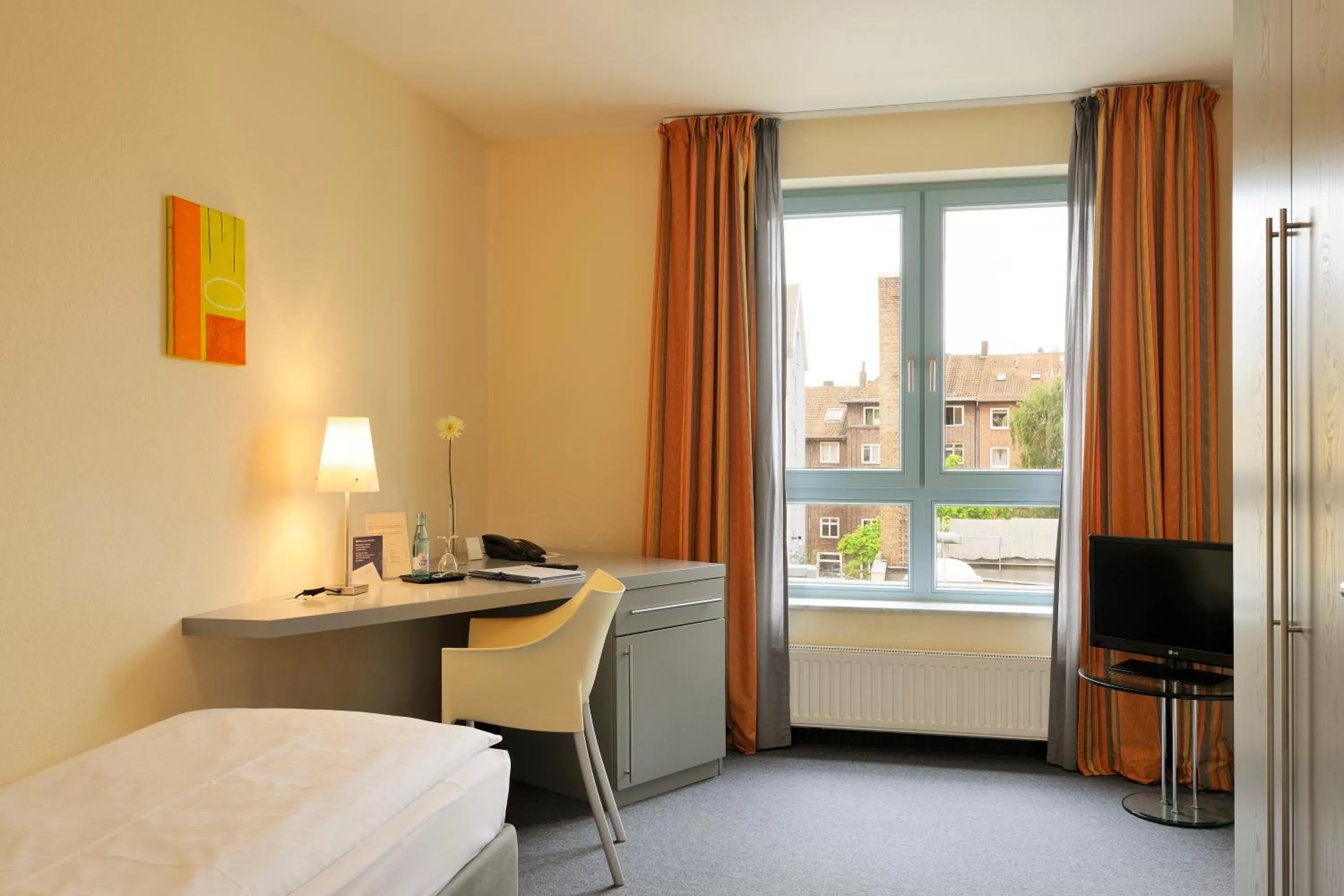 Bed in Werkhof Hotel