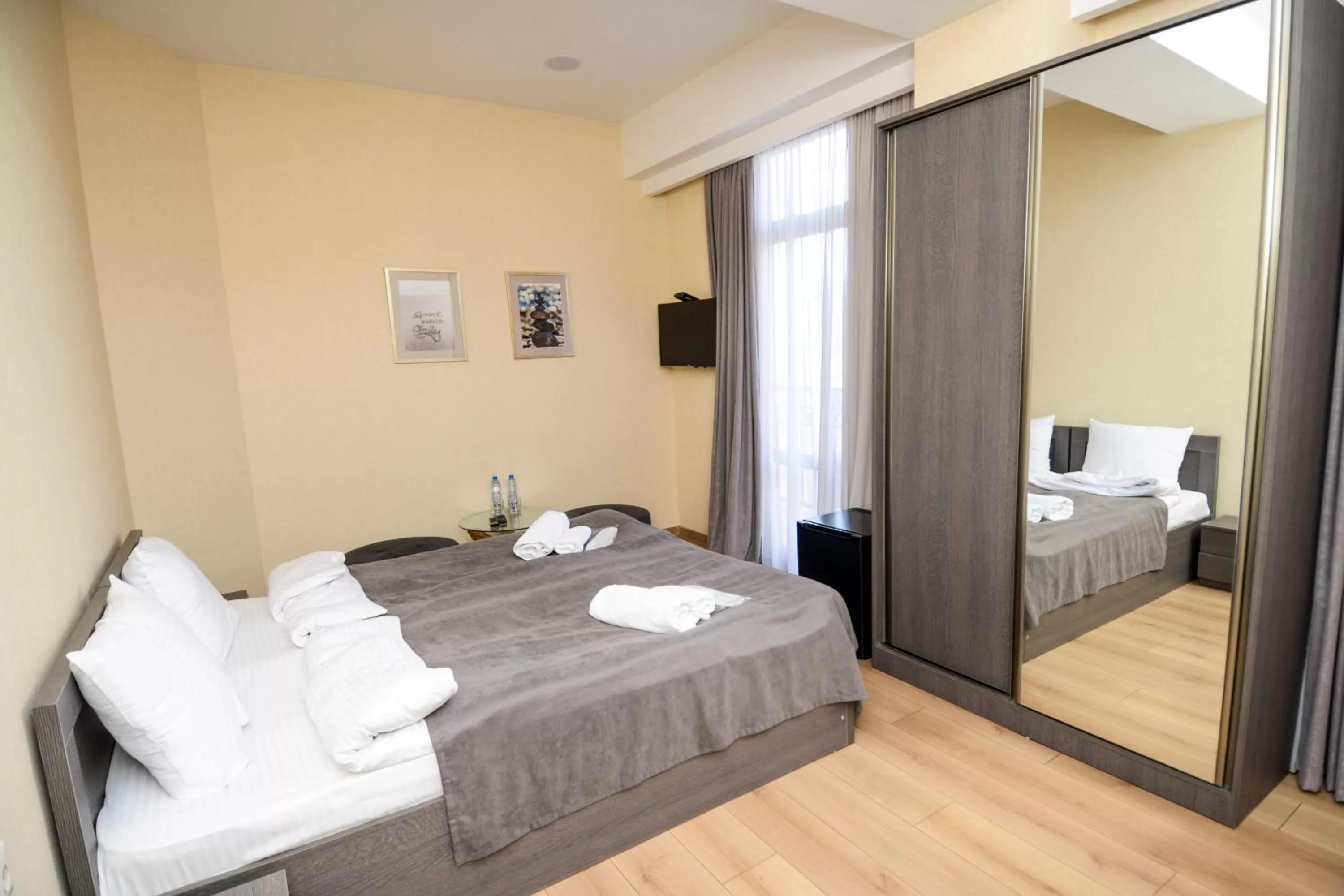 Bed in Hotel Avlabari Terrace