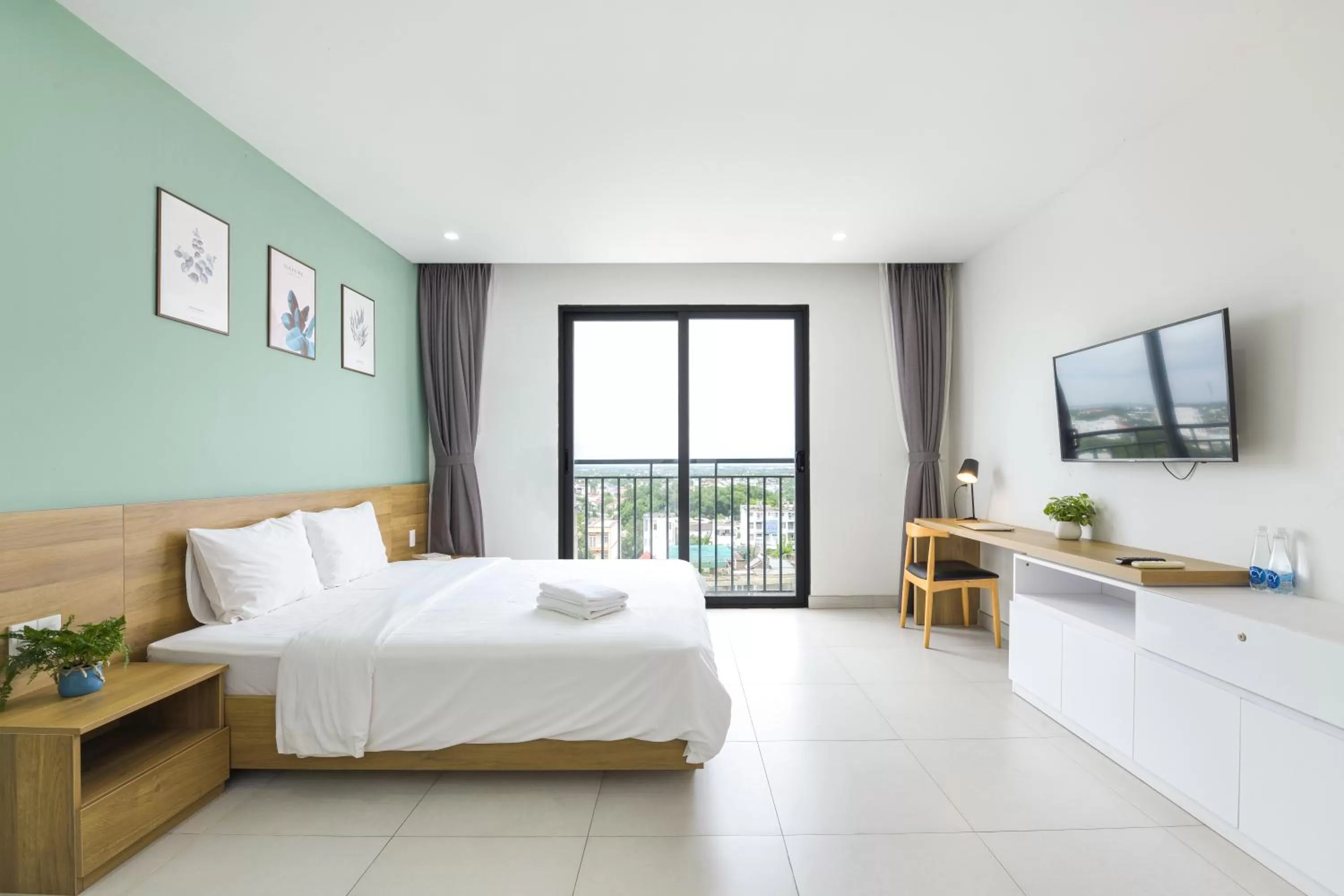 Bed in The Green House - Serviced Apartment