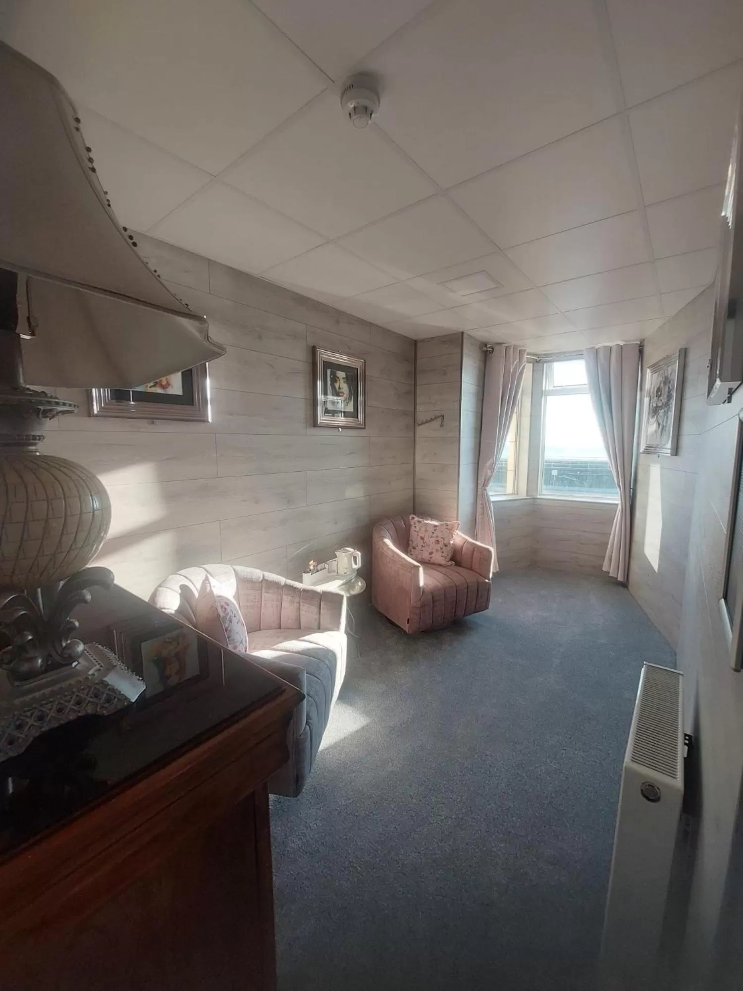 Seating area in Kings Boutique Hotel