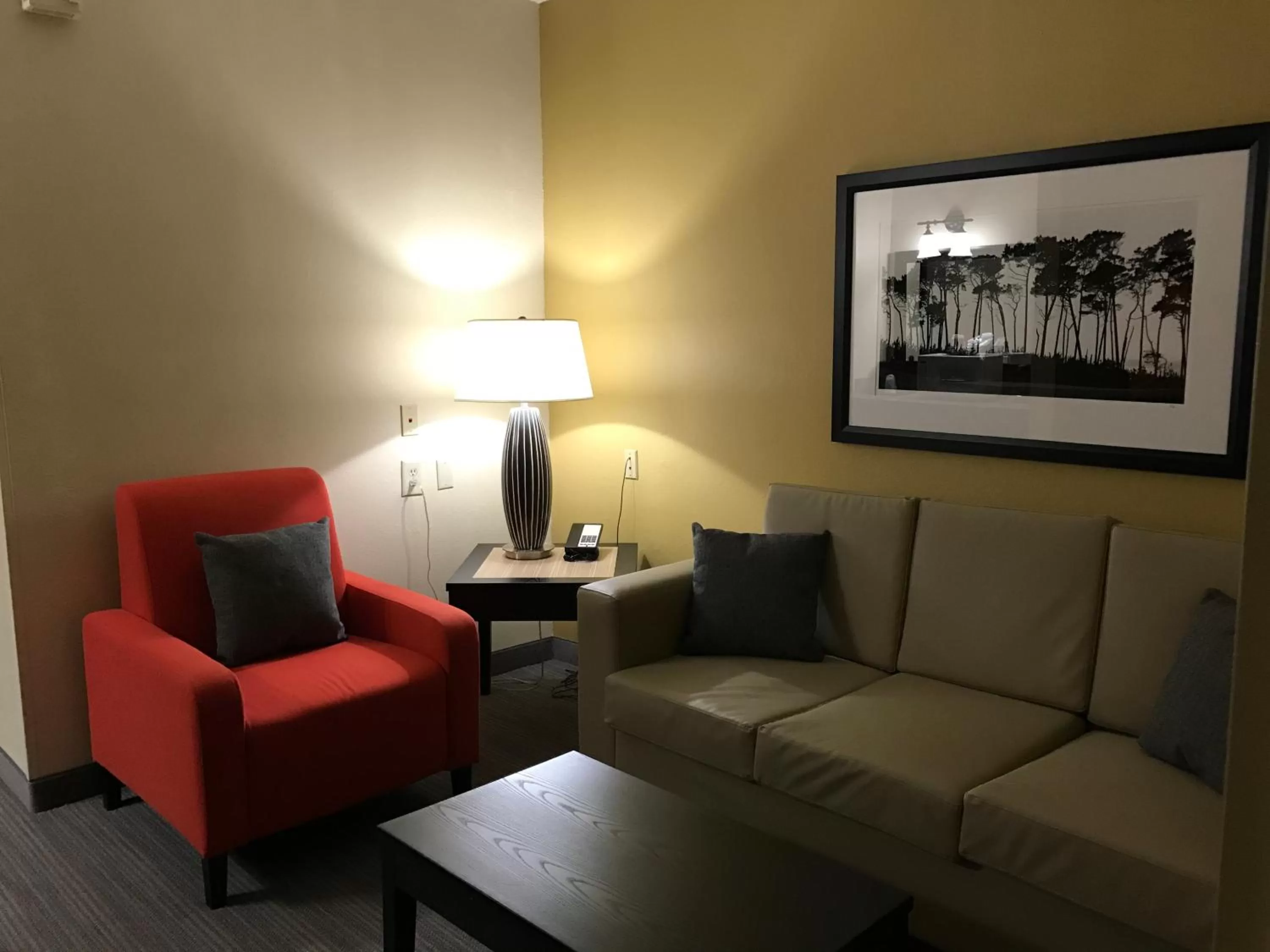 Seating area in Country Inn & Suites by Radisson, Dalton, GA