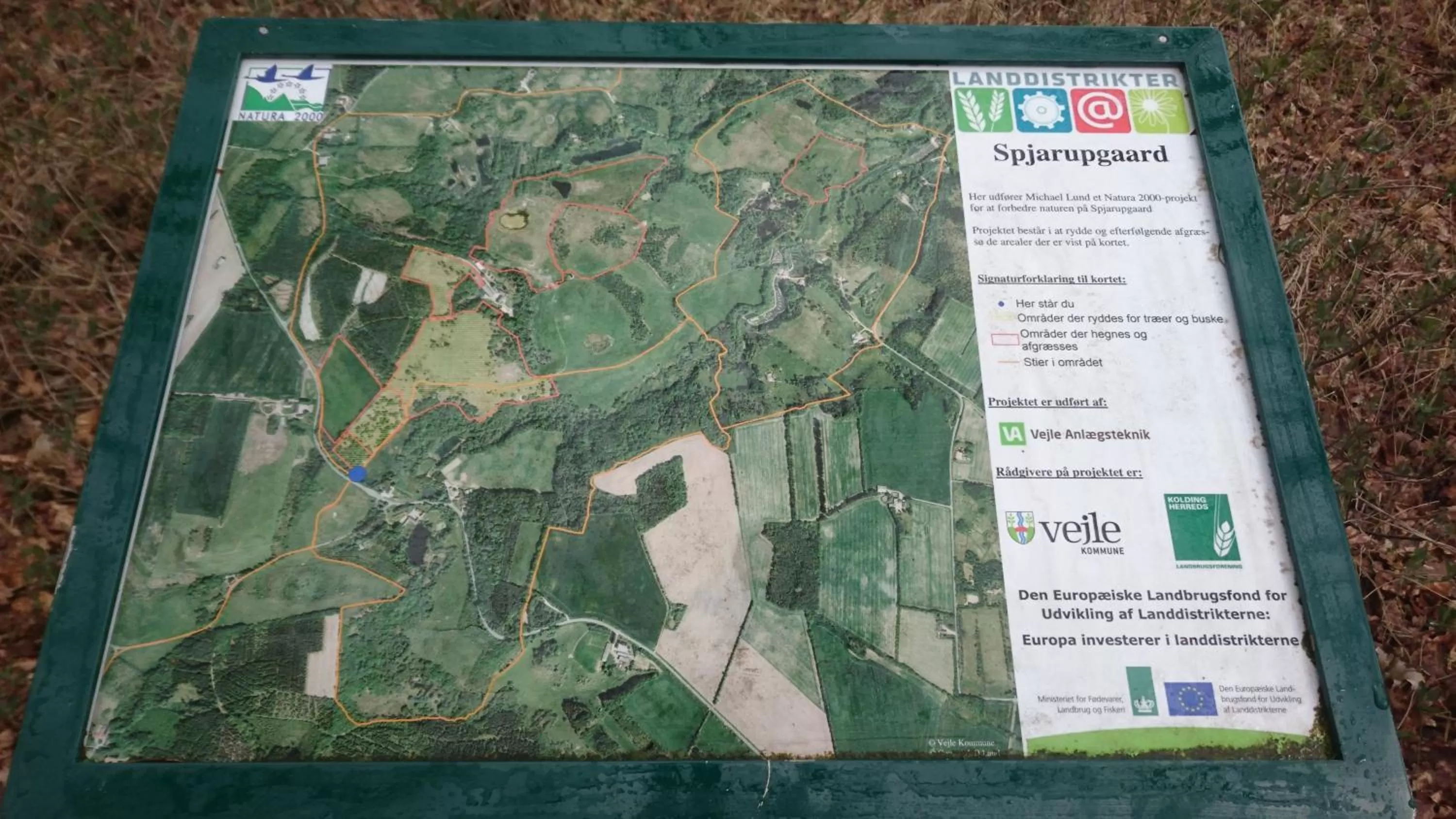 Nearby landmark, Bird's-eye View in Egtved Hotel