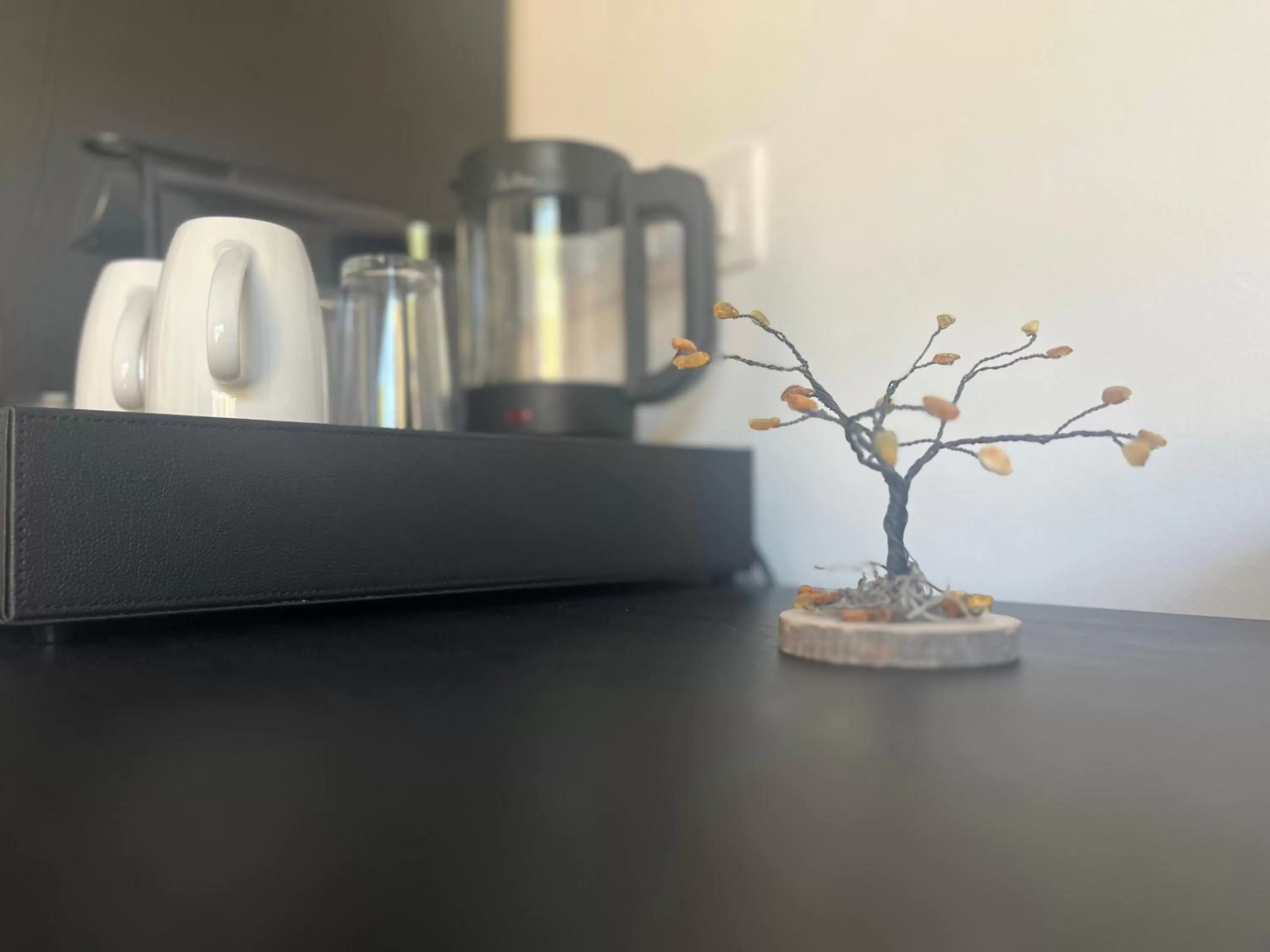 Coffee/tea facilities in B&B Casa de Ámbar