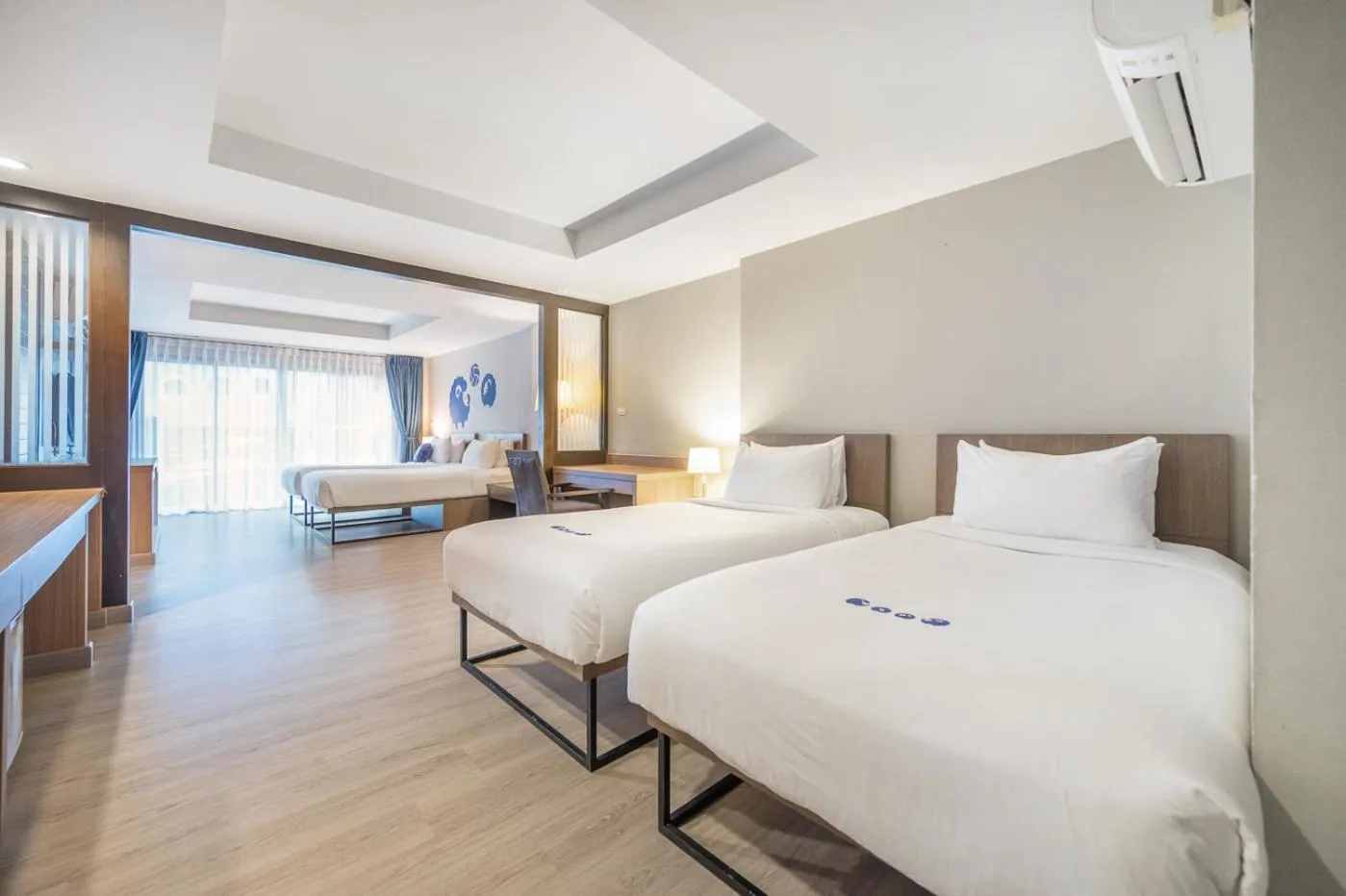 Bed in Kokotel Phuket Patong